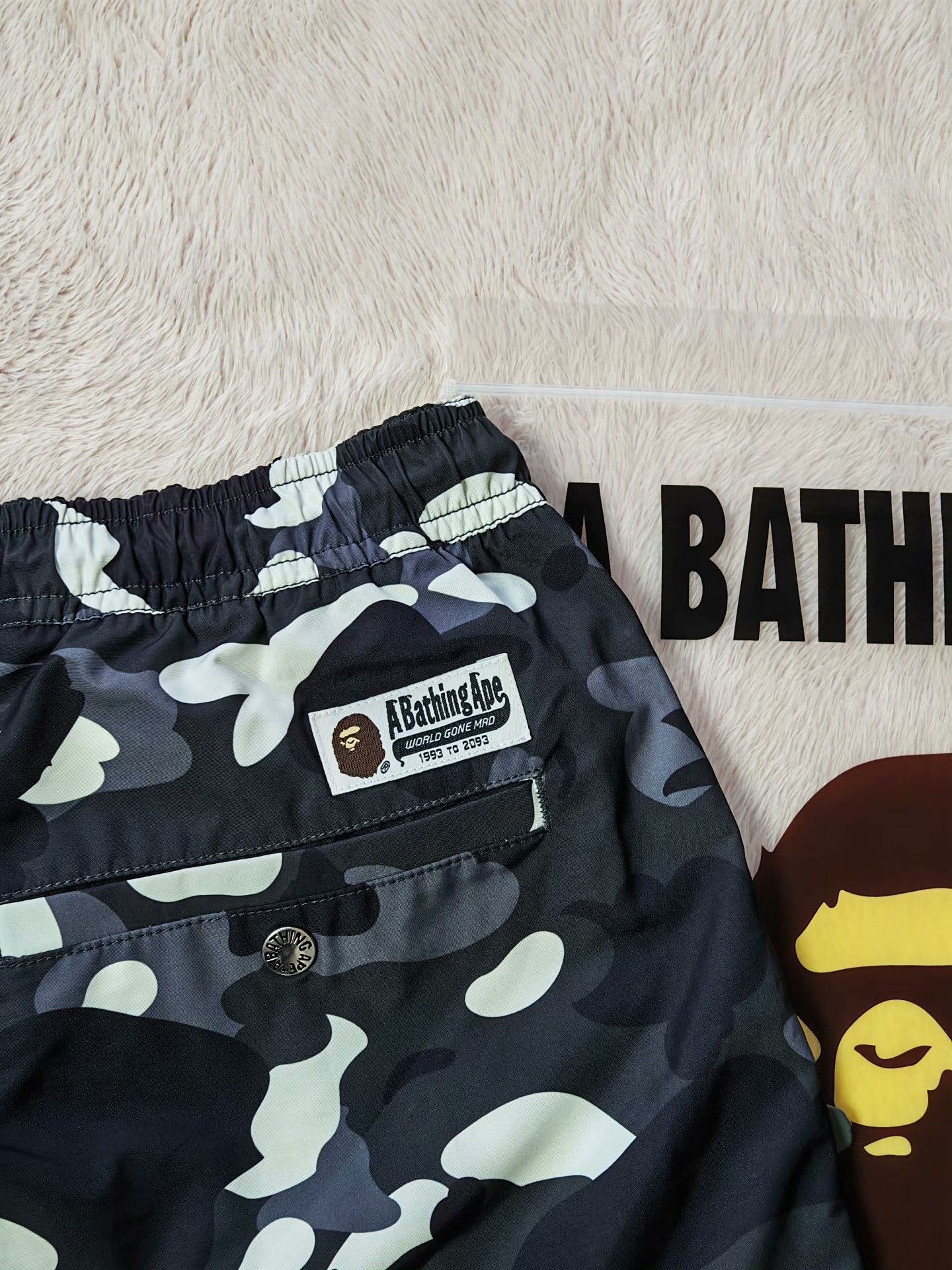 Bape Bape Black Shorts L Men Size US 34 / EU 50 - 3 Thumbnail