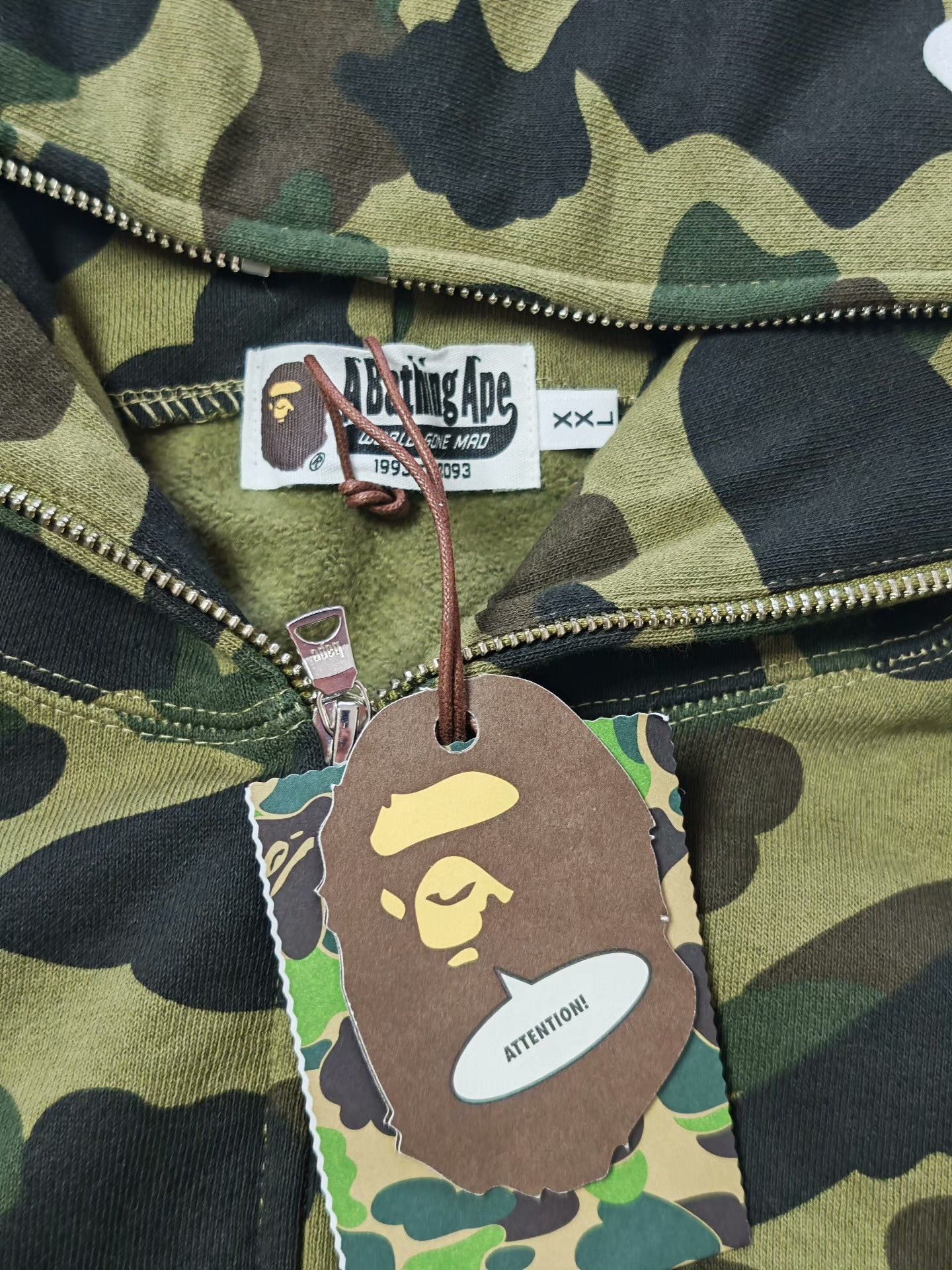 Bape Bape Green Light Jacket XXL Men Size US XXL / EU 58 / 5 - 6 Thumbnail