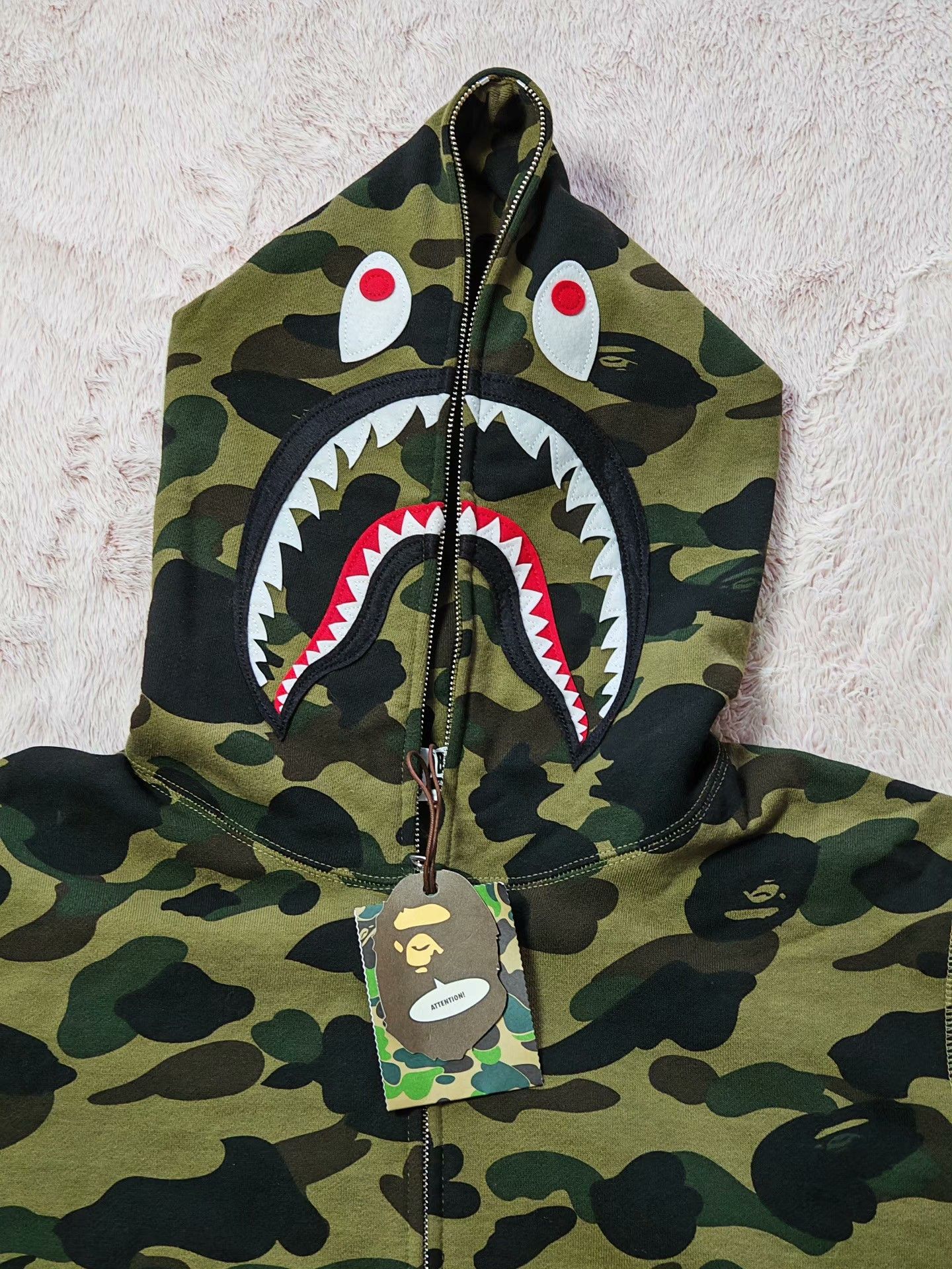 Bape Bape Green Light Jacket XXL Men Size US XXL / EU 58 / 5 - 3 Thumbnail