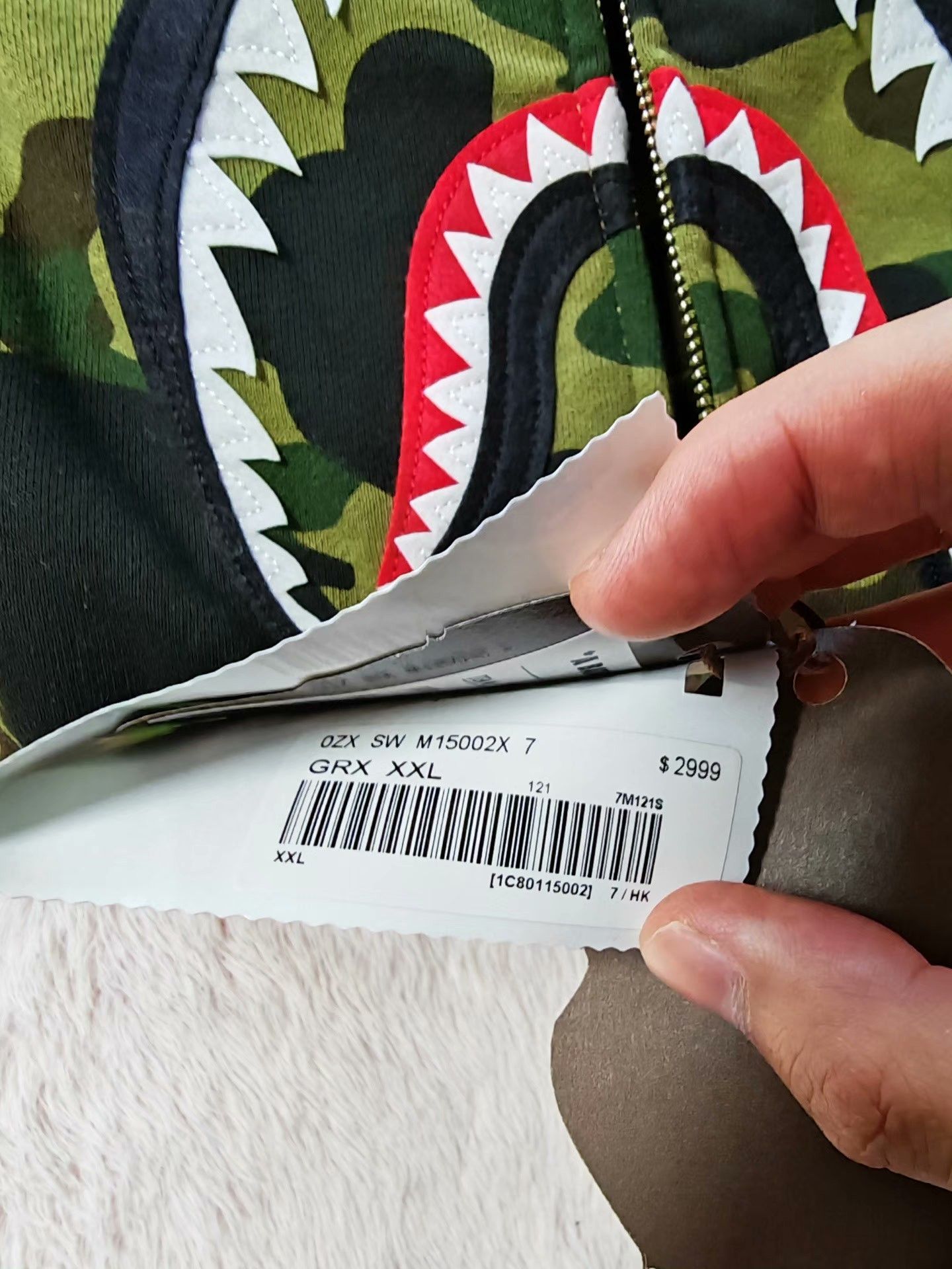Bape Bape Green Light Jacket XXL Men Size US XXL / EU 58 / 5 - 8 Thumbnail