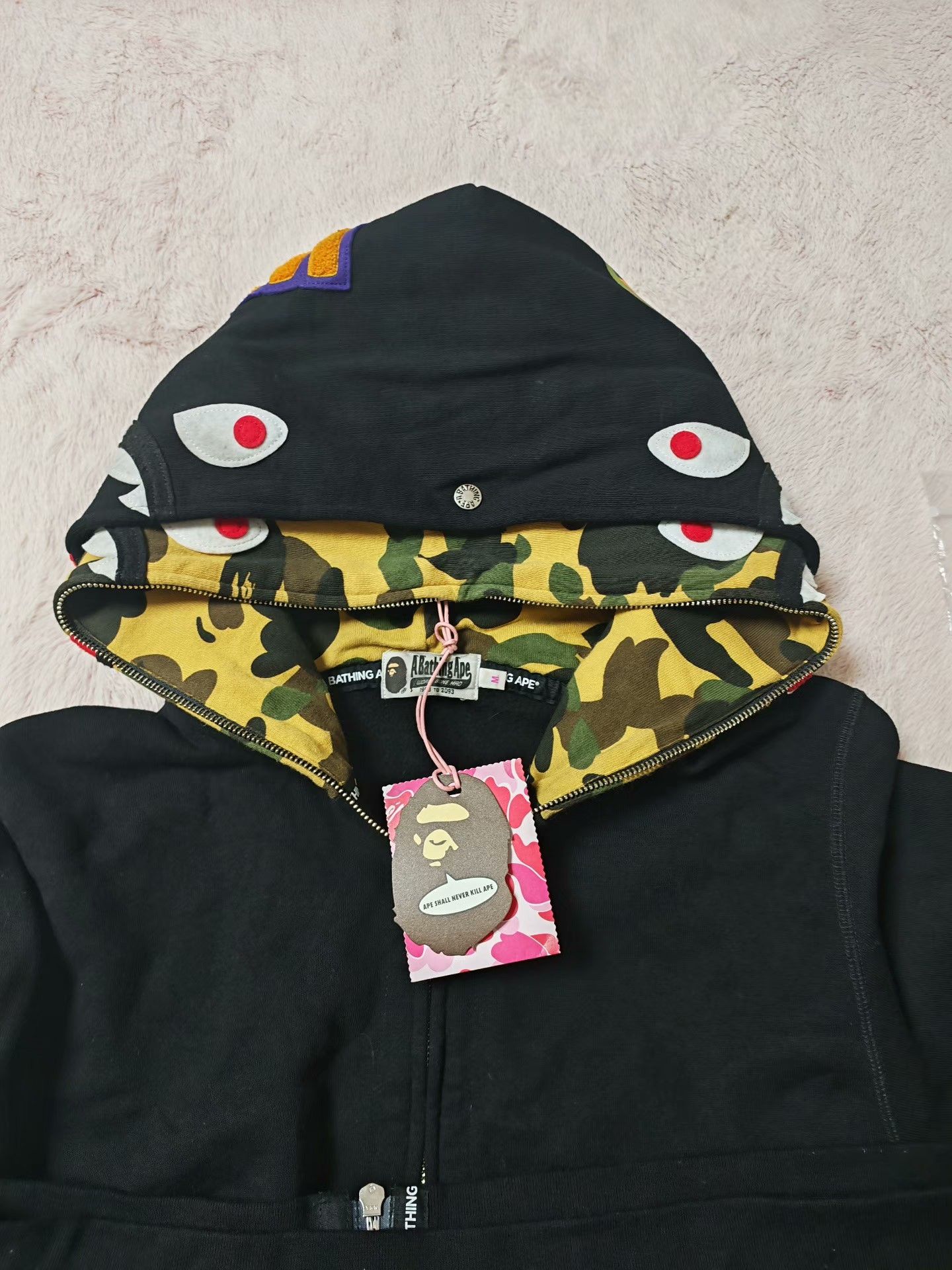 Bape Bape Yellow Light Jacket M Men Size US M / EU 48-50 / 2 - 3 Thumbnail