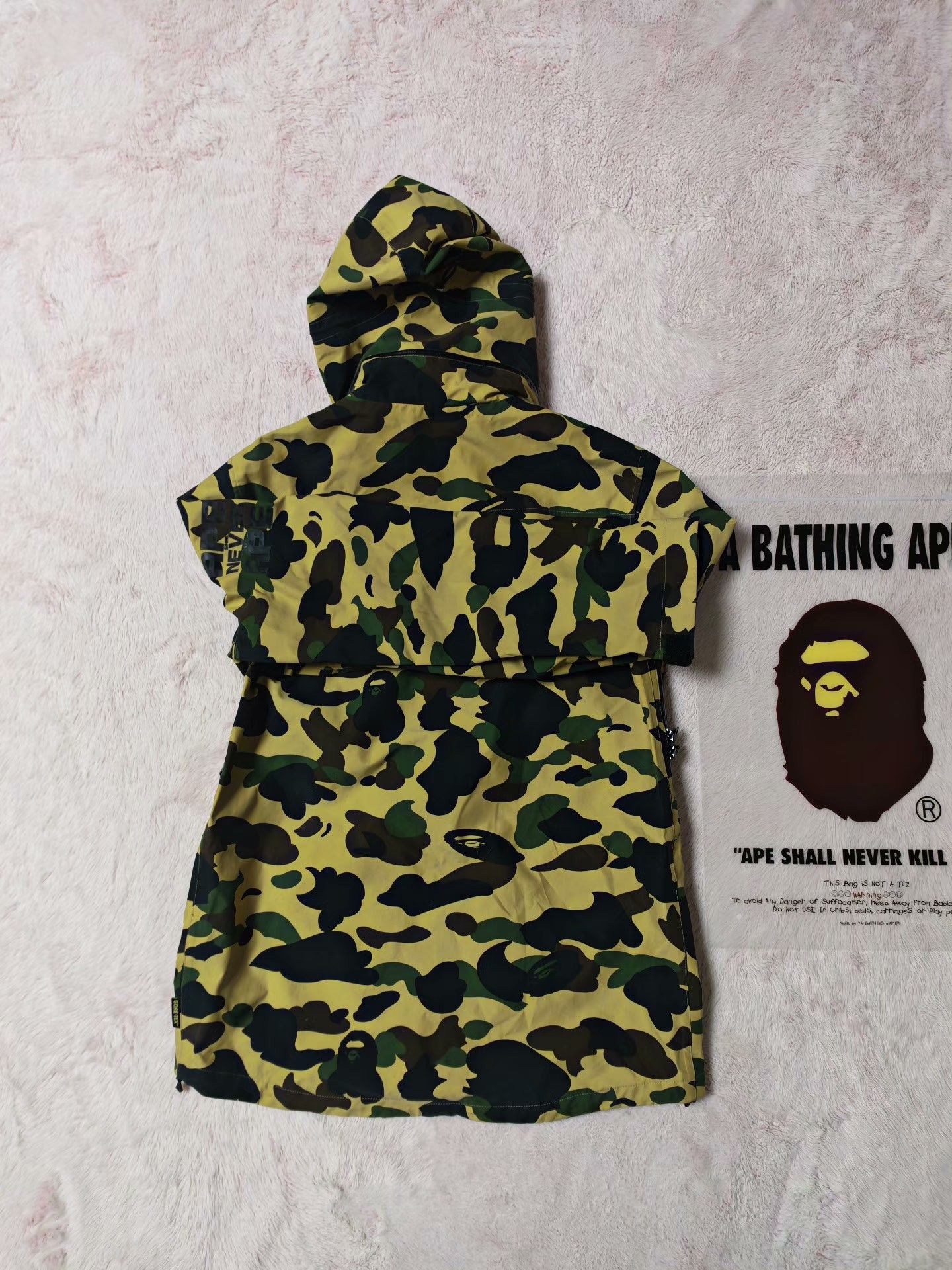 Bape Bape Yellow Light Jacket M Men Size US M / EU 48-50 / 2 - 2 Thumbnail
