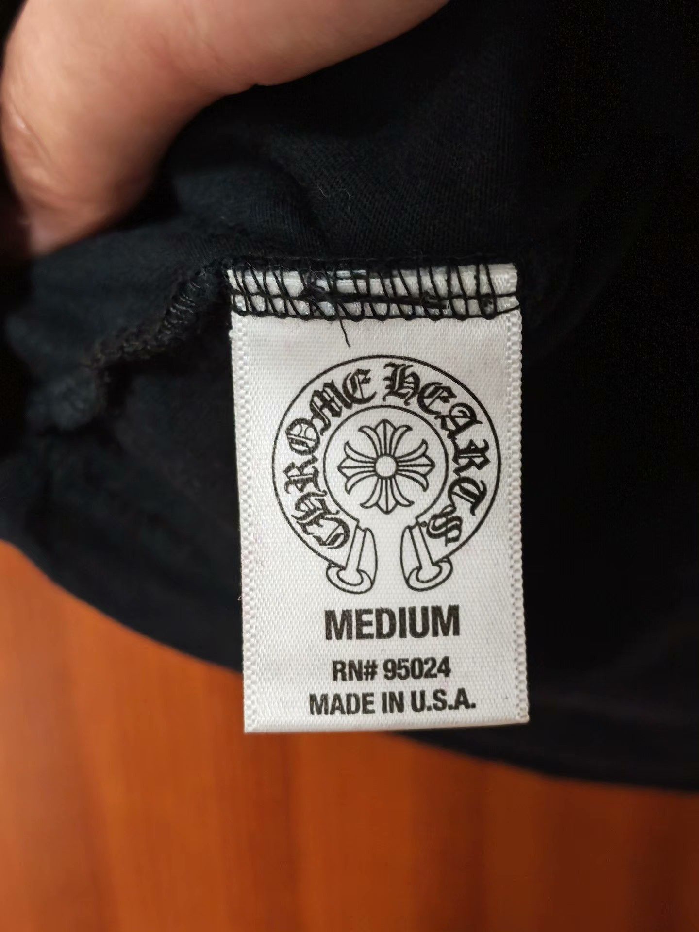 Chrome Hearts Chrome Hearts Black T-Shirt M Men Size US M / EU 48-50 / 2 - 5 Thumbnail