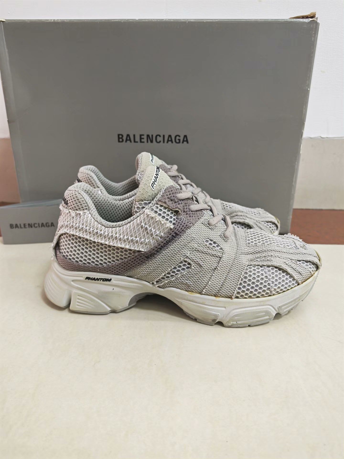 Balenciaga Balenciaga Gray Lowtop Sneakers 40 Men Size US 7.5 / EU 40-41 - 3 Thumbnail