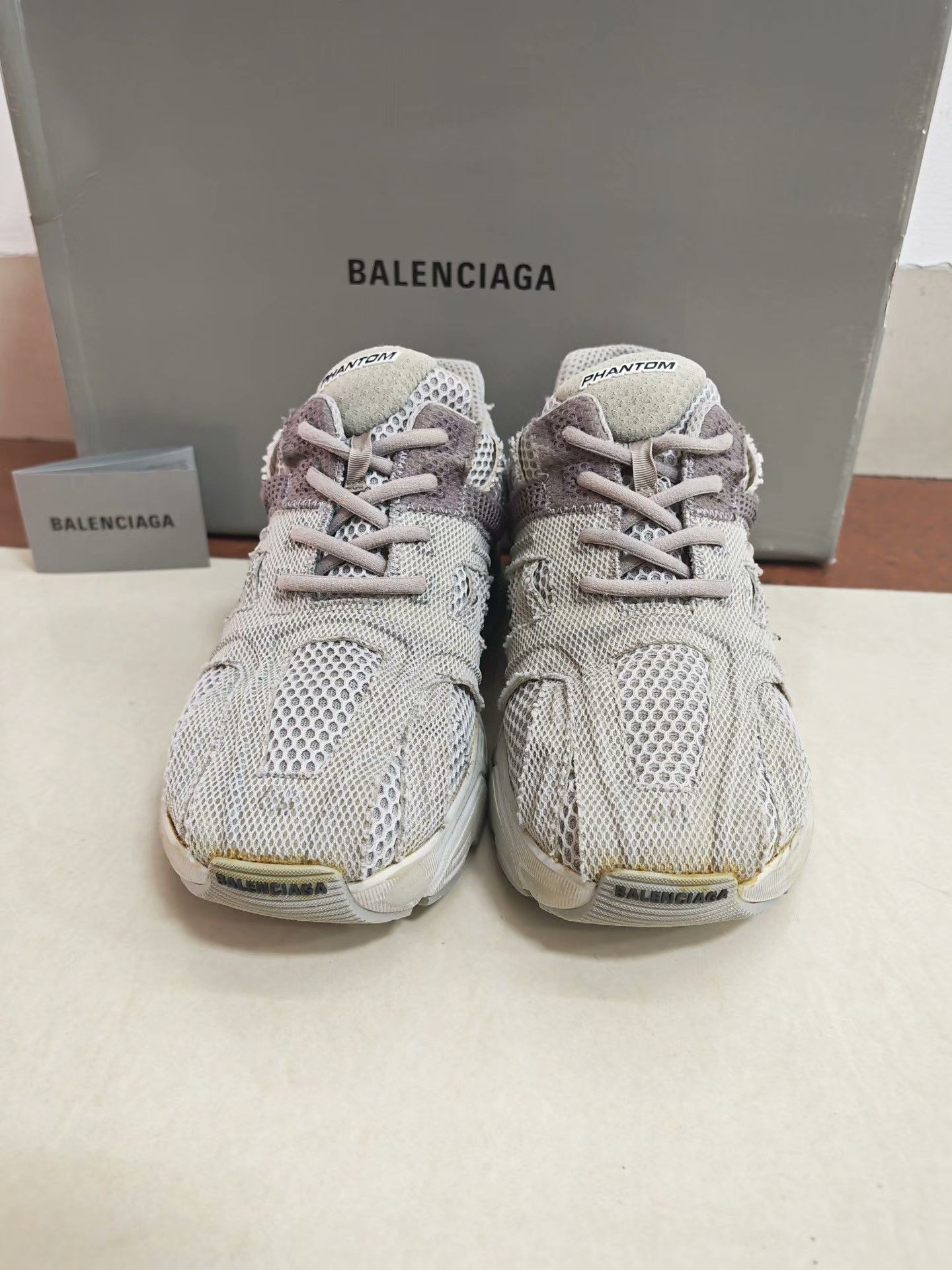 Balenciaga Balenciaga Gray Lowtop Sneakers 40 Men Size US 7.5 / EU 40-41 - 2 Thumbnail