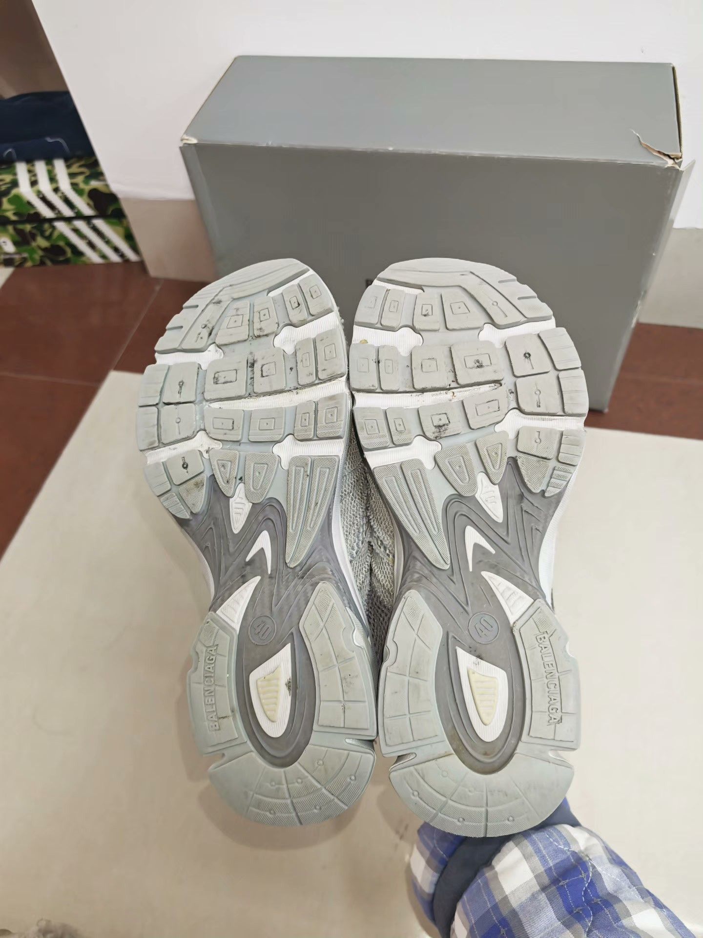 Balenciaga Balenciaga Gray Lowtop Sneakers 40 Men Size US 7.5 / EU 40-41 - 6 Thumbnail