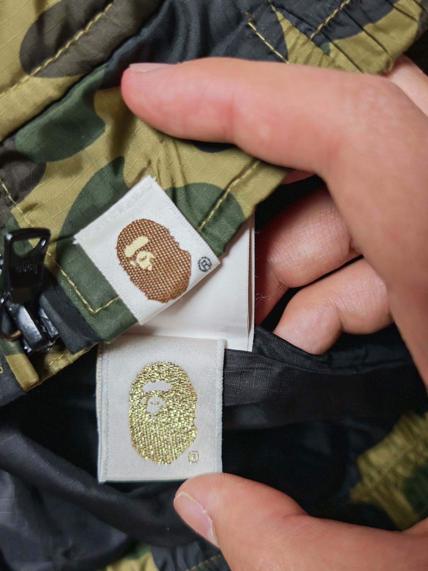 Bape Bape Green Heavy Coat L Men Size US L / EU 52-54 / 3 - 6 Thumbnail