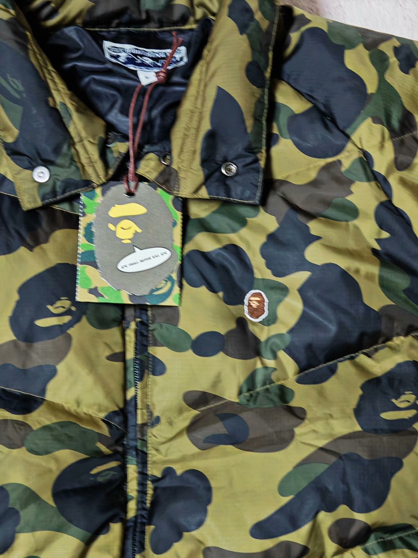 Bape Bape Green Heavy Coat L Men Size US L / EU 52-54 / 3 - 3 Thumbnail