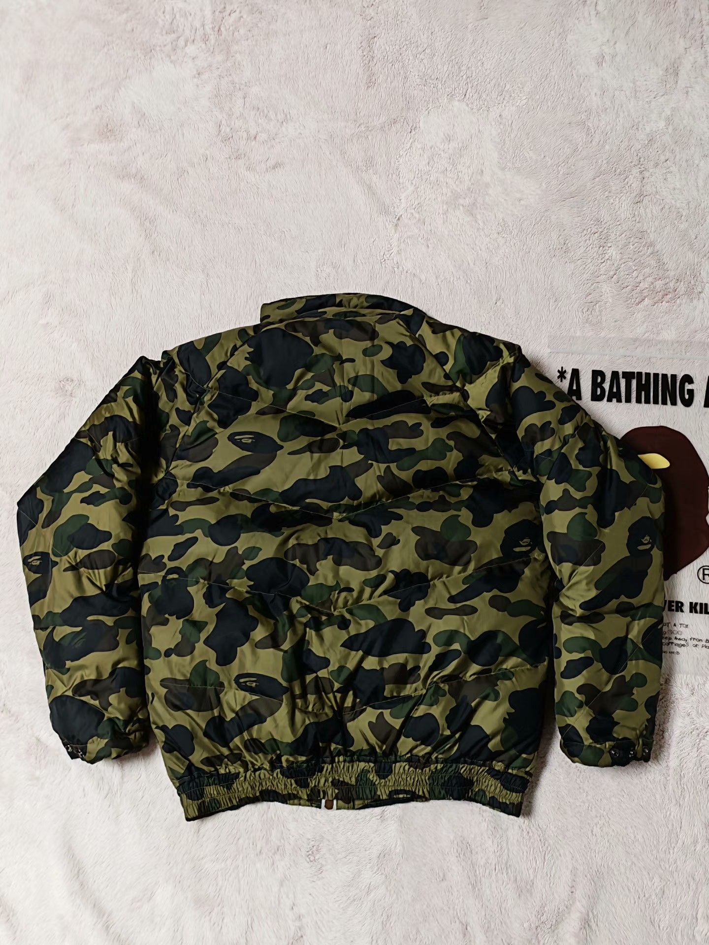 Bape Bape Green Heavy Coat L Men Size US L / EU 52-54 / 3 - 4 Thumbnail