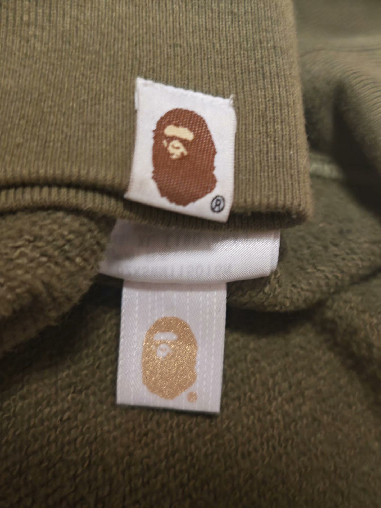 Bape Bape Green Hoodie 25 Men Size US XS / EU 42 / 0 - 5 Thumbnail