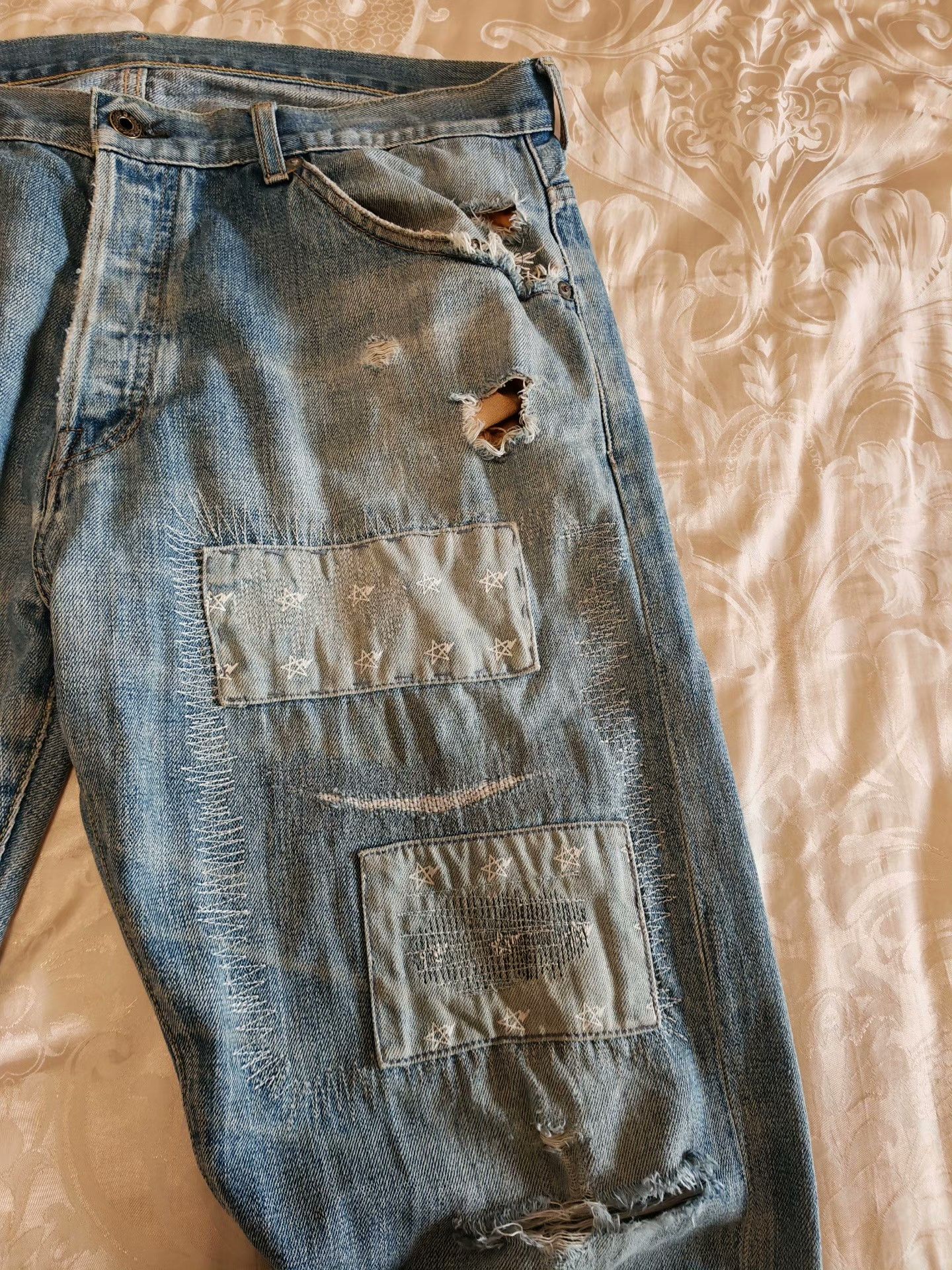 Bape Bape Distressed Denim Jeans XL Men Size US 36 / EU 52 - 5 Thumbnail