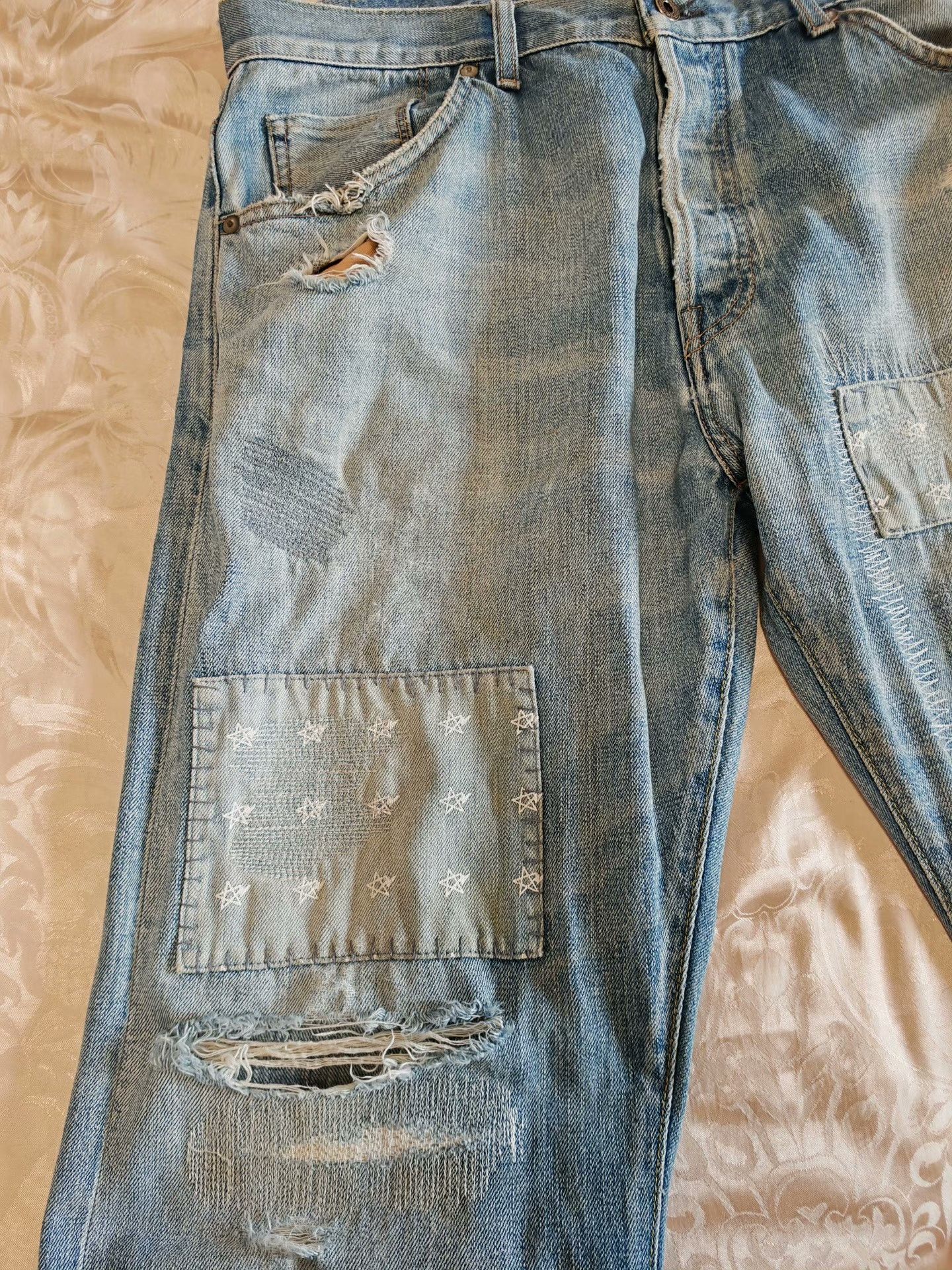 Bape Bape Distressed Denim Jeans XL Men Size US 36 / EU 52 - 4 Thumbnail