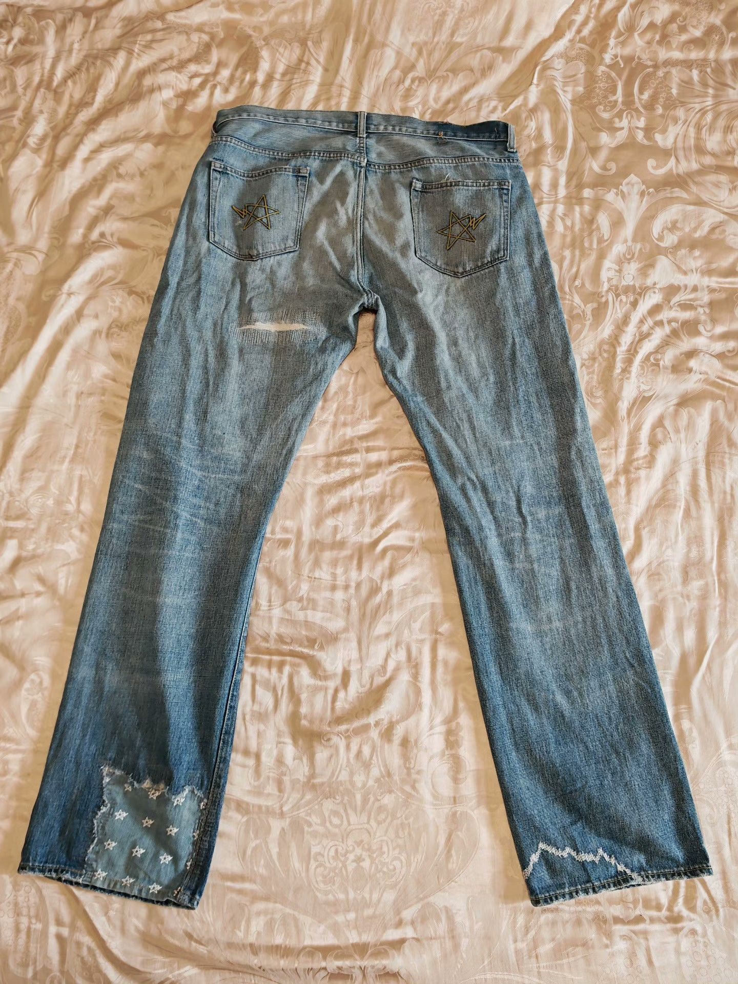 Bape Bape Distressed Denim Jeans XL Men Size US 36 / EU 52 - 2 Thumbnail