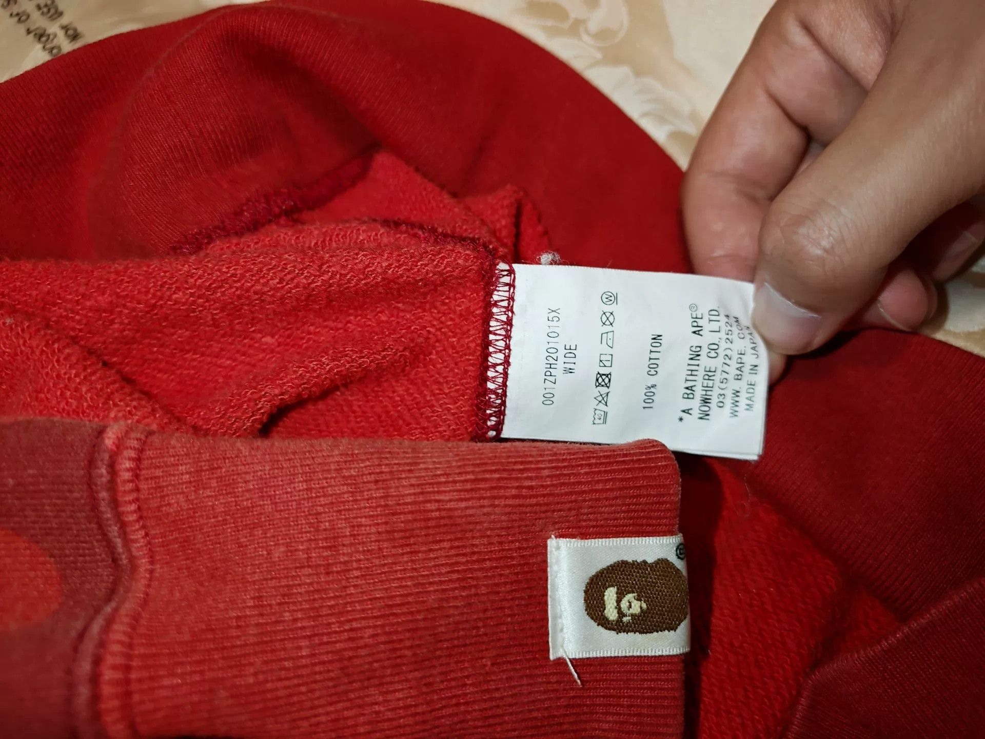Bape Bape Red Light Jacket XXL Men Size US XXL / EU 58 / 5 - 7 Thumbnail