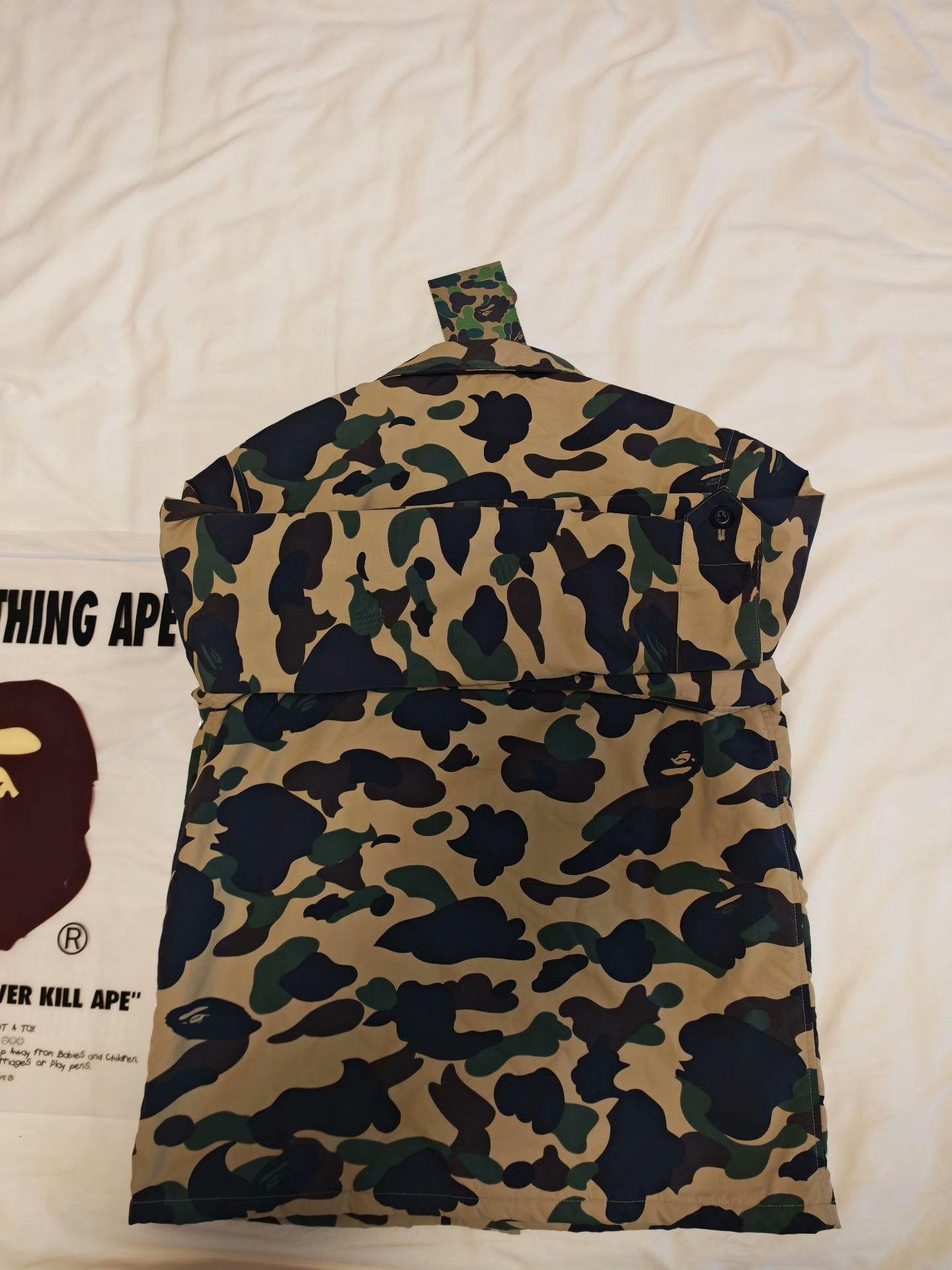 Bape Bape Yellow Heavy Coat M Men Size US M / EU 48-50 / 2 - 3 Thumbnail