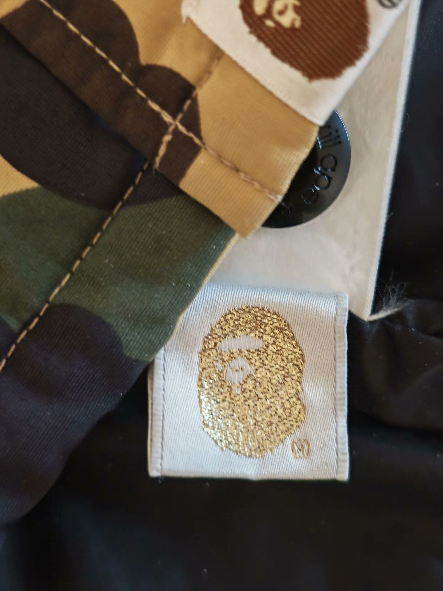 Bape Bape Yellow Heavy Coat M Men Size US M / EU 48-50 / 2 - 6 Thumbnail