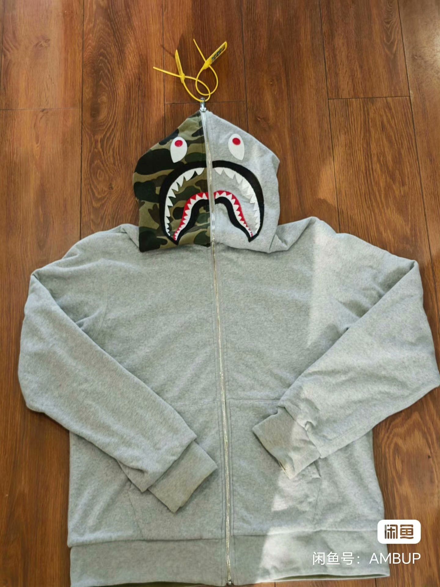 Bape Bape Camo Gray Hoodie L Men Size US L / EU 52-54 / 3 - 4 Thumbnail