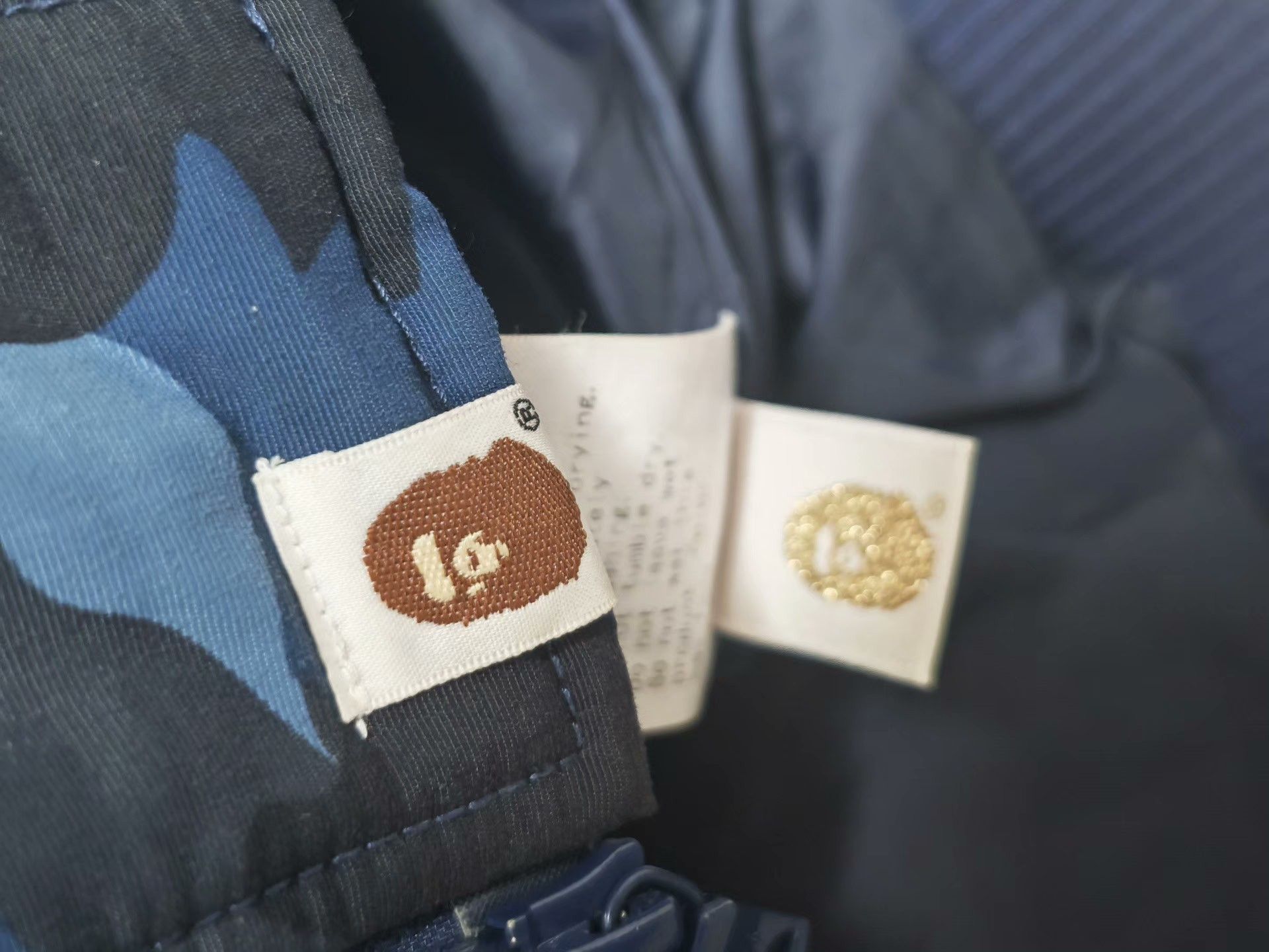 Bape Bape Blue Heavy Coat XL Men Size US XL / EU 56 / 4 - 5 Thumbnail