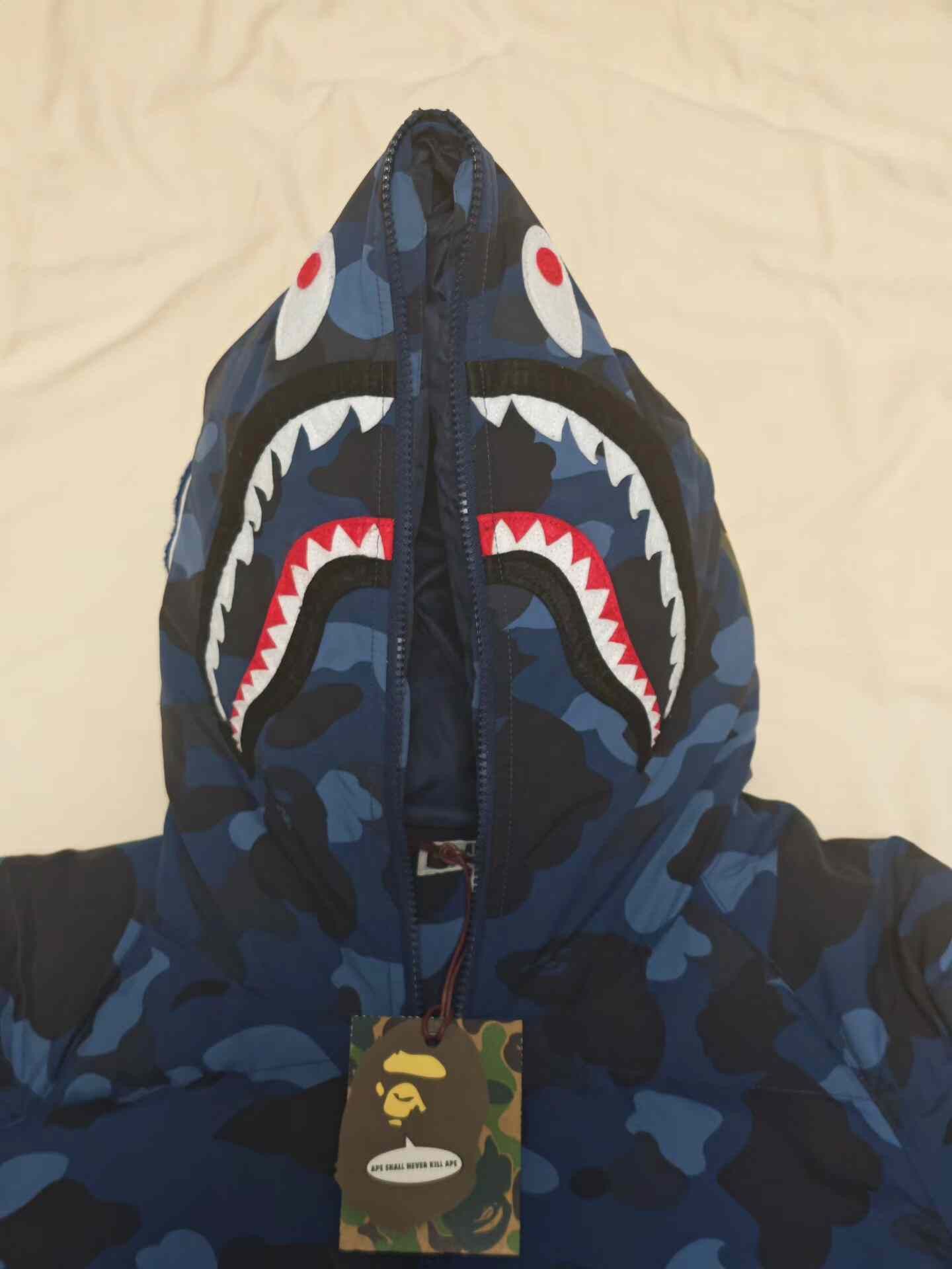 Bape Bape Blue Heavy Coat XL Men Size US XL / EU 56 / 4 - 3 Thumbnail