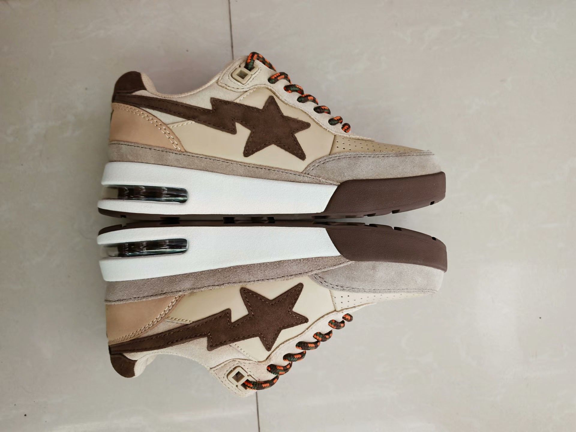 Bape Bape Patchwork Multi Lowtop Sneakers 5 Men Size US 5 / EU 37 - 6 Thumbnail