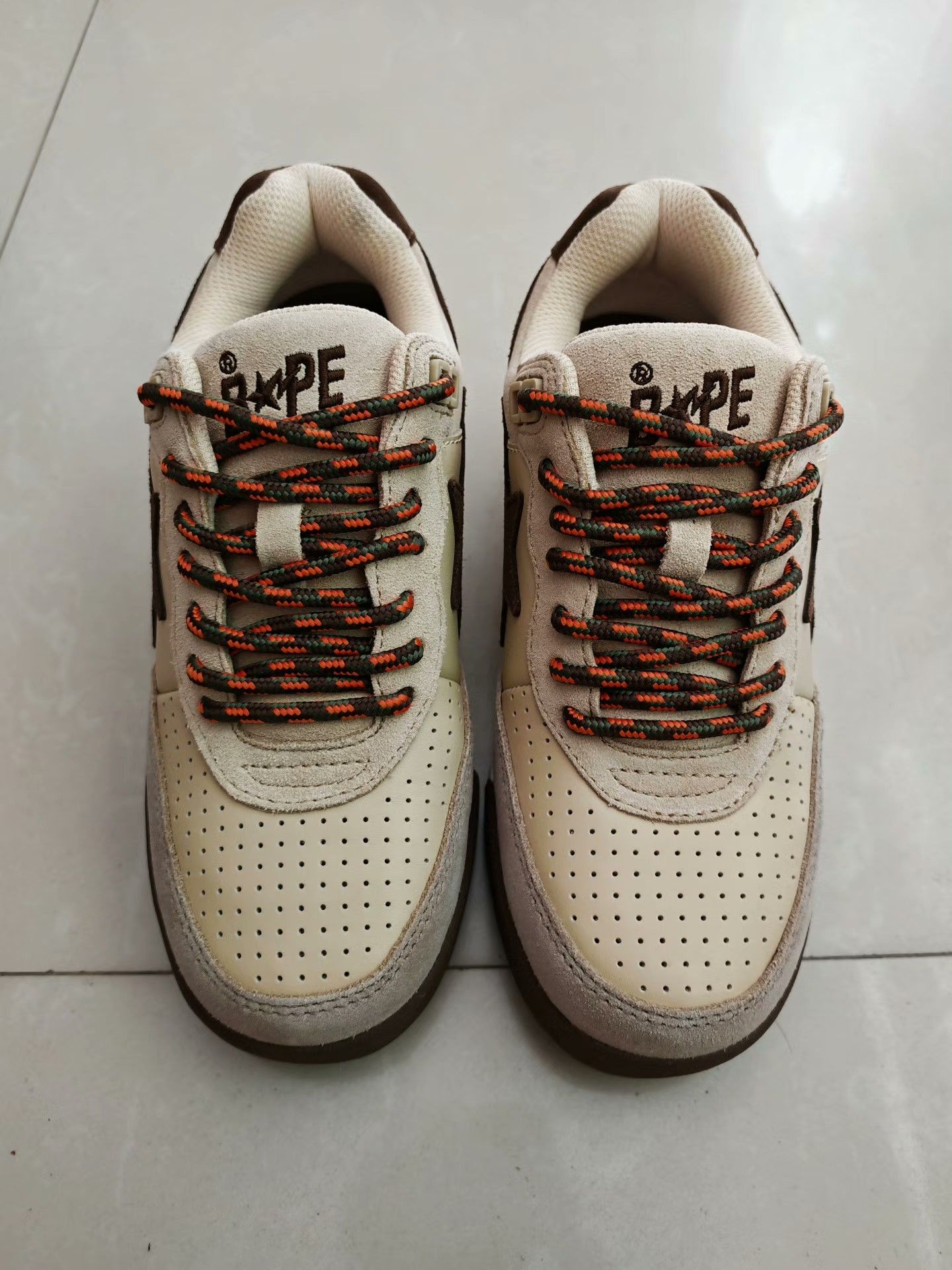 Bape Bape Patchwork Multi Lowtop Sneakers 5 Men Size US 5 / EU 37 - 2 Thumbnail