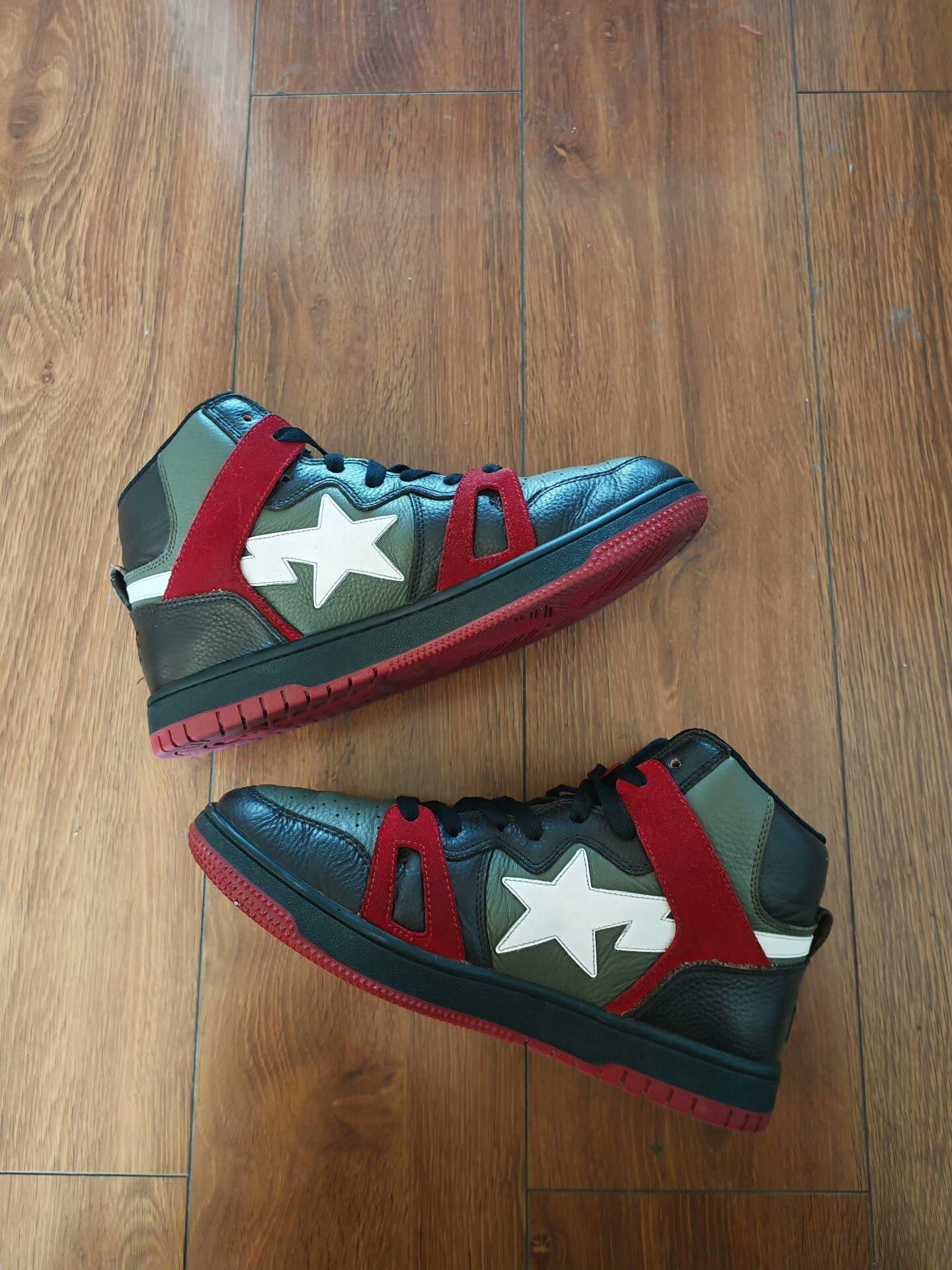 Bape Bape Brown Hitop Sneakers 9 Men Size US 9 / EU 42 - 6 Thumbnail