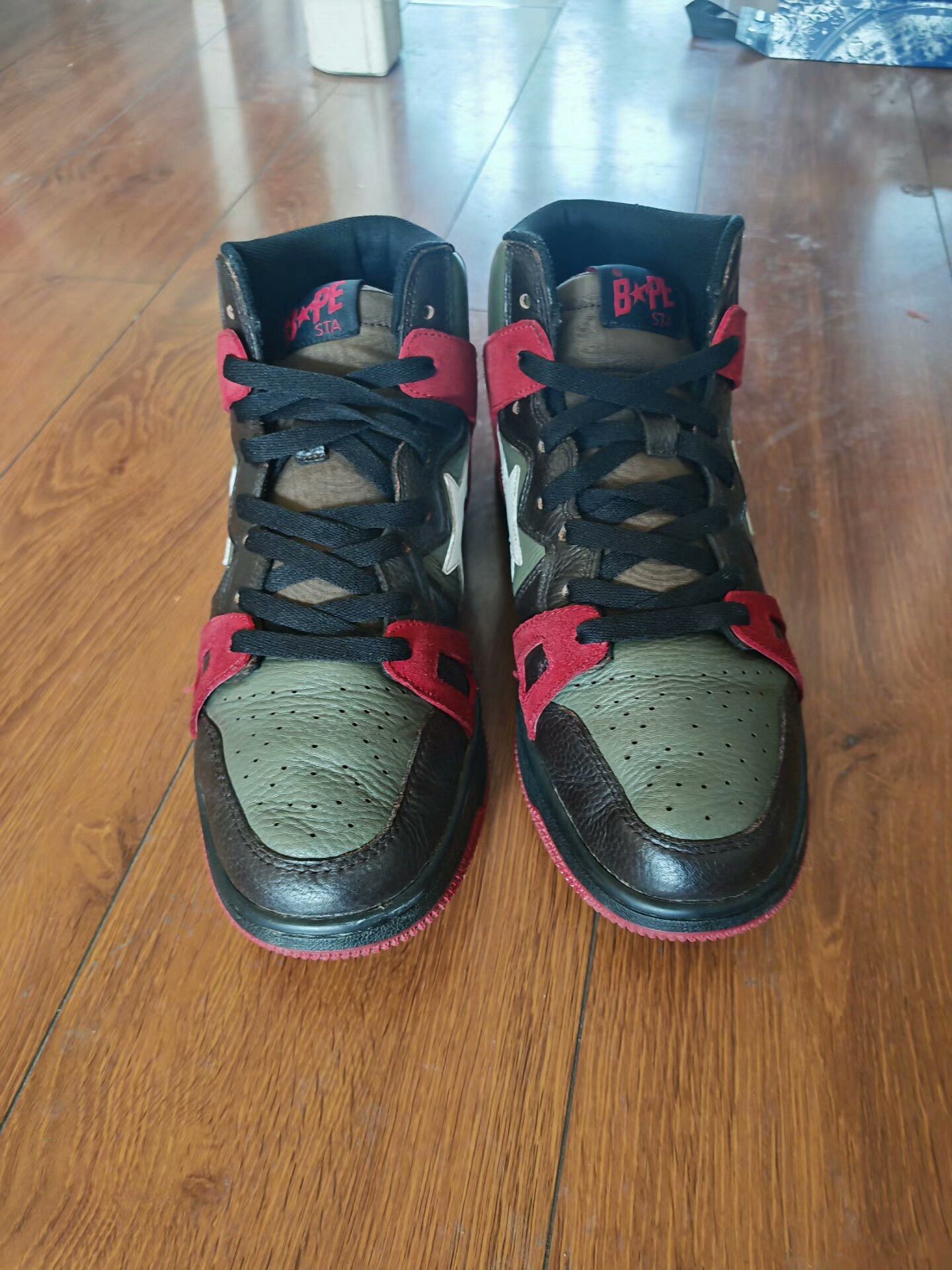 Bape Bape Brown Hitop Sneakers 9 Men Size US 9 / EU 42 - 2 Thumbnail