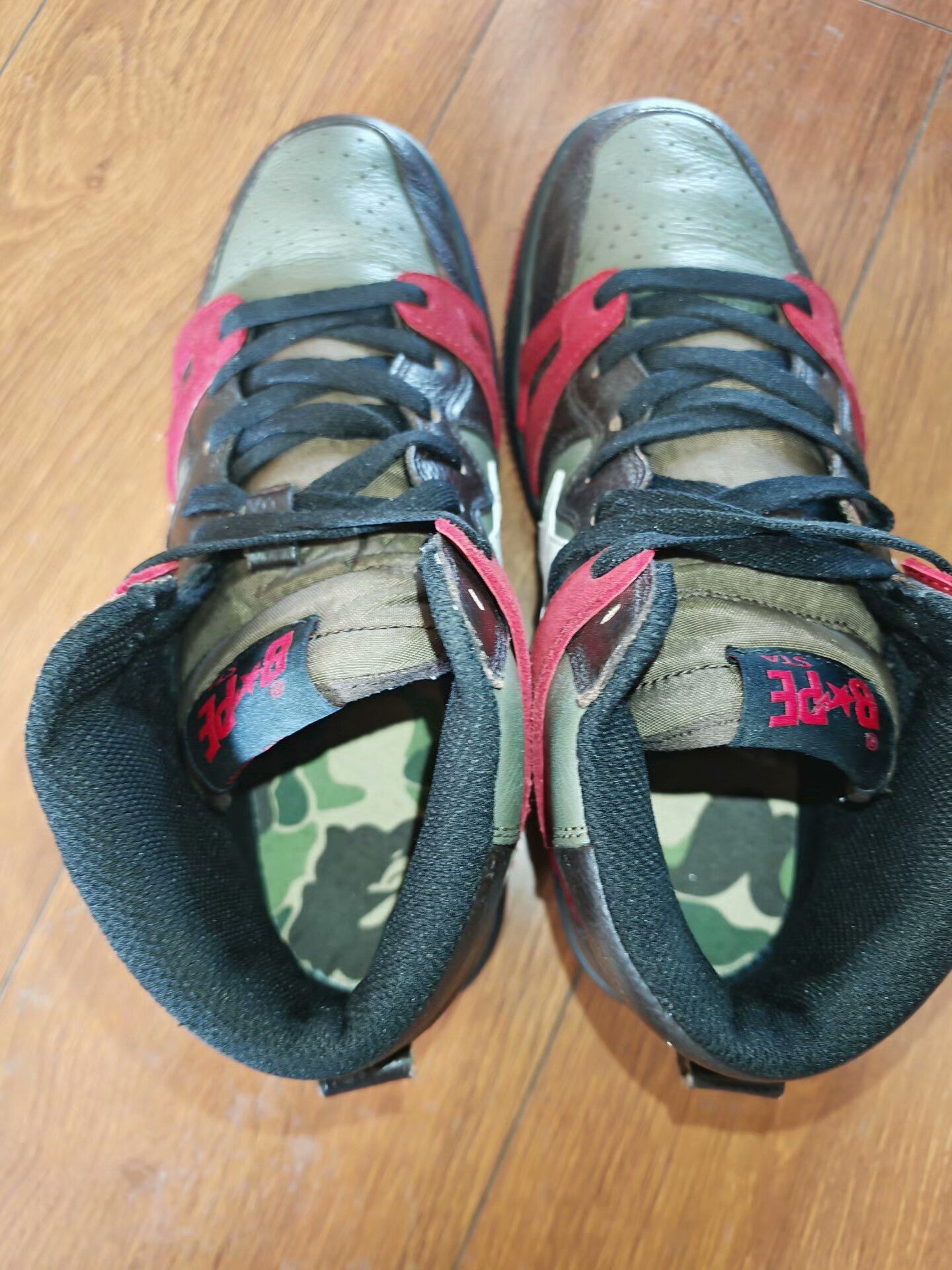 Bape Bape Brown Hitop Sneakers 9 Men Size US 9 / EU 42 - 5 Thumbnail
