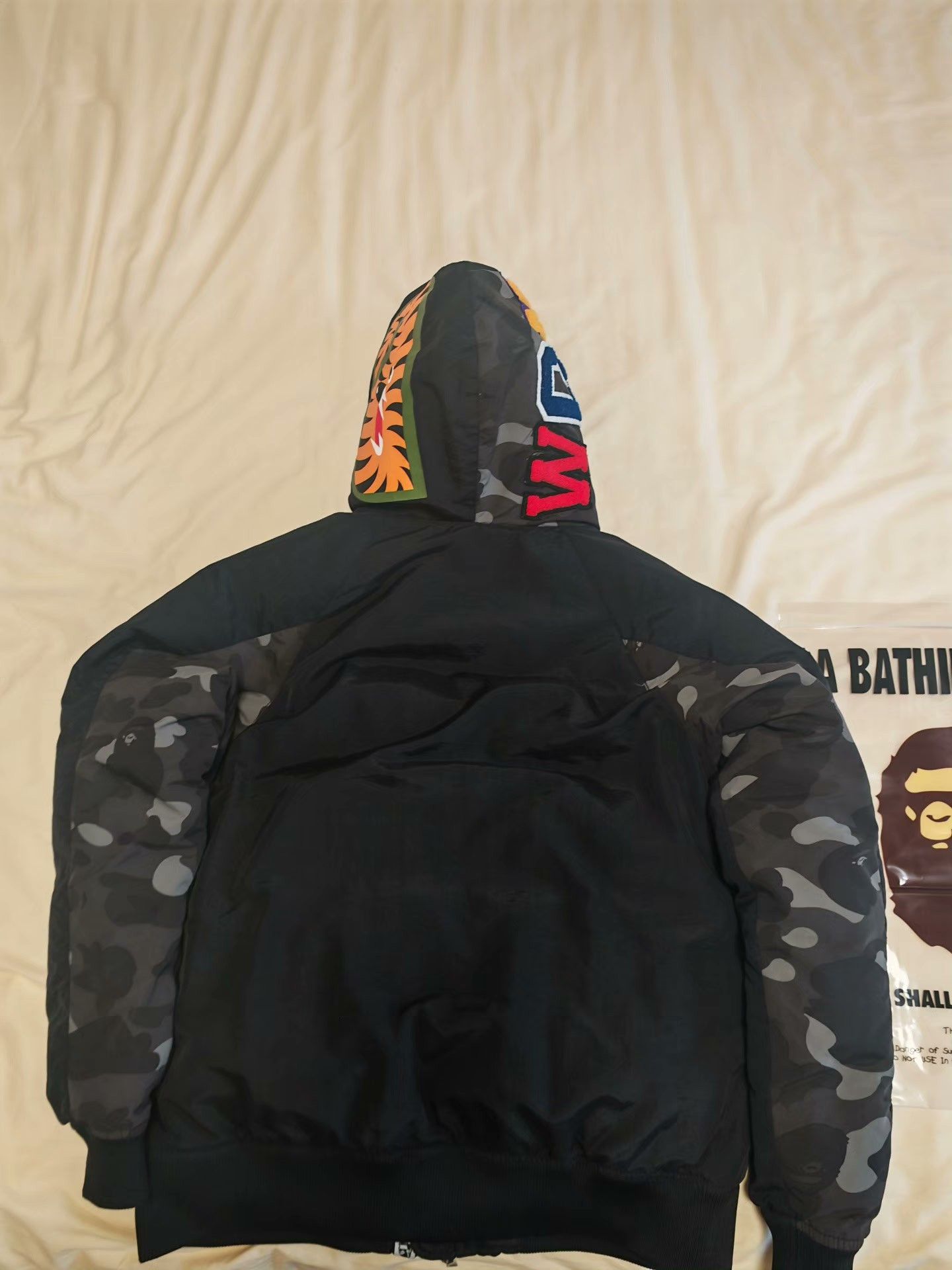 Bape Bape Black Heavy Coat L Men Size US L / EU 52-54 / 3 - 2 Thumbnail