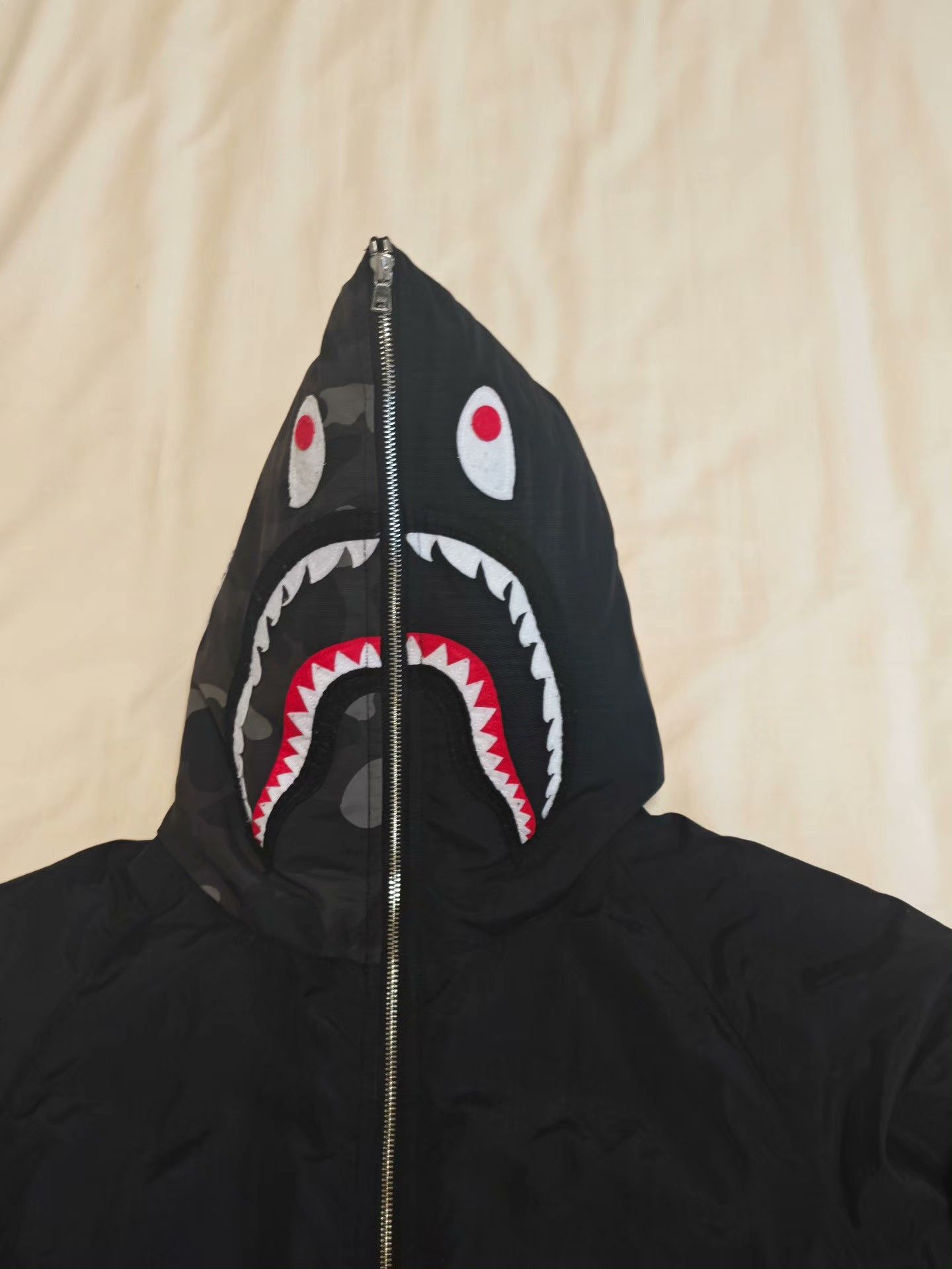 Bape Bape Black Heavy Coat L Men Size US L / EU 52-54 / 3 - 3 Thumbnail