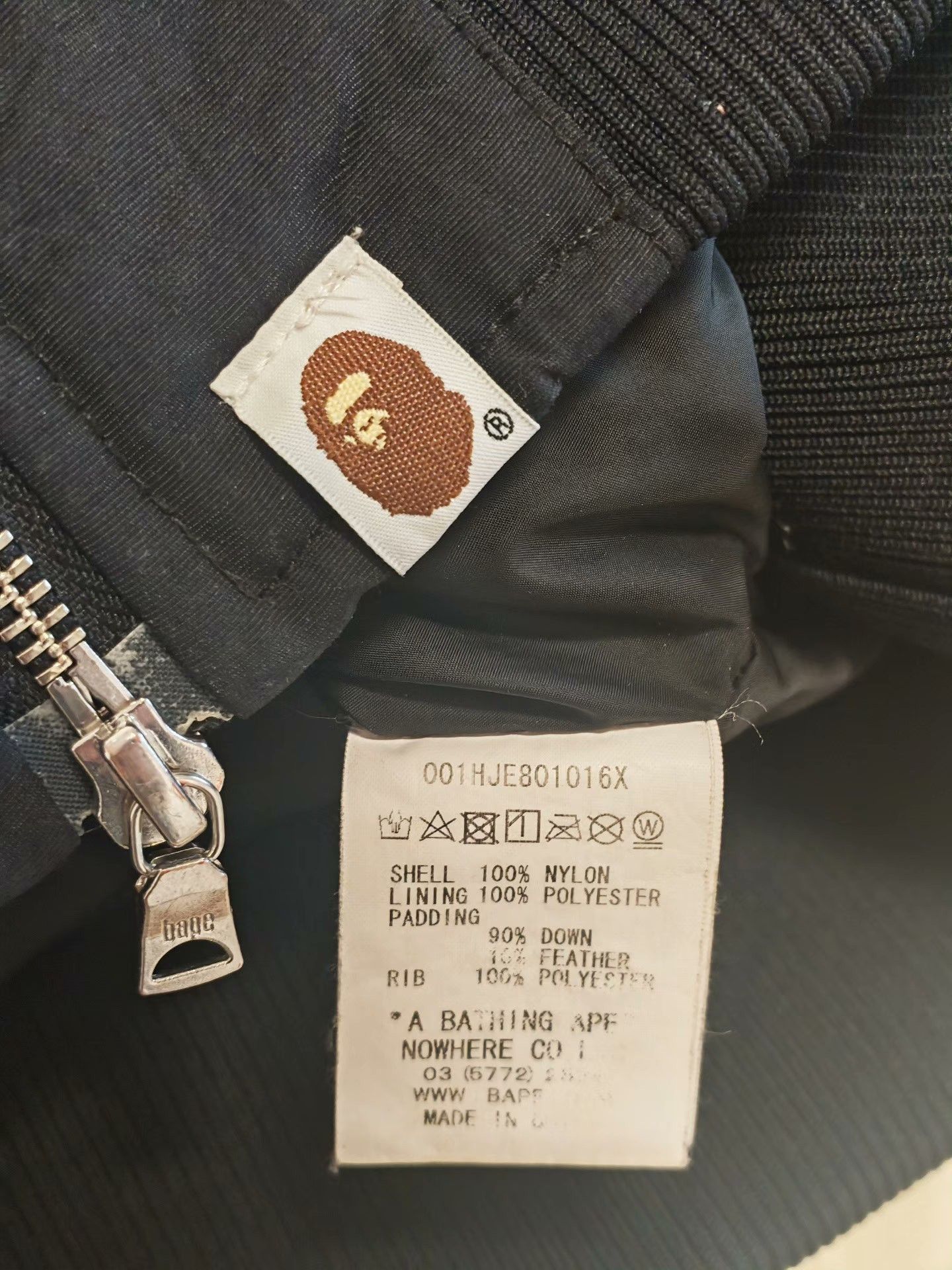 Bape Bape Black Heavy Coat L Men Size US L / EU 52-54 / 3 - 4 Thumbnail