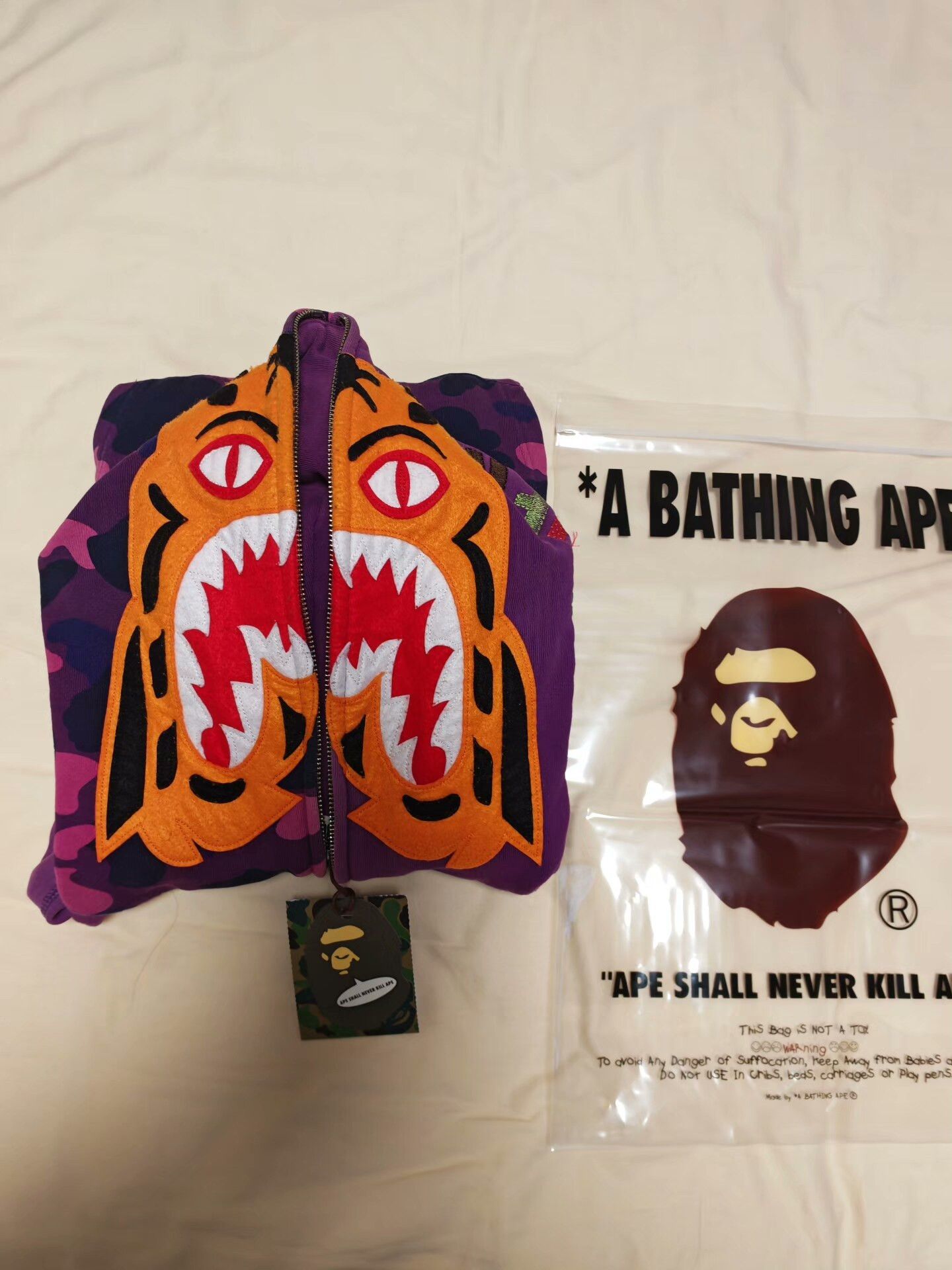 Bape Bape Purple Light Jacket XL Men Size US XL / EU 56 / 4 - 6 Thumbnail
