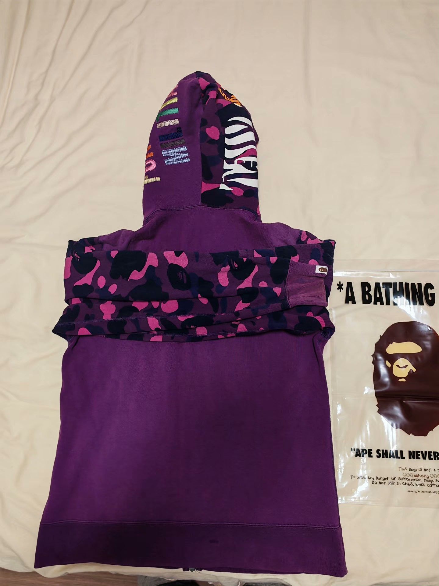 Bape Bape Purple Light Jacket XL Men Size US XL / EU 56 / 4 - 2 Thumbnail