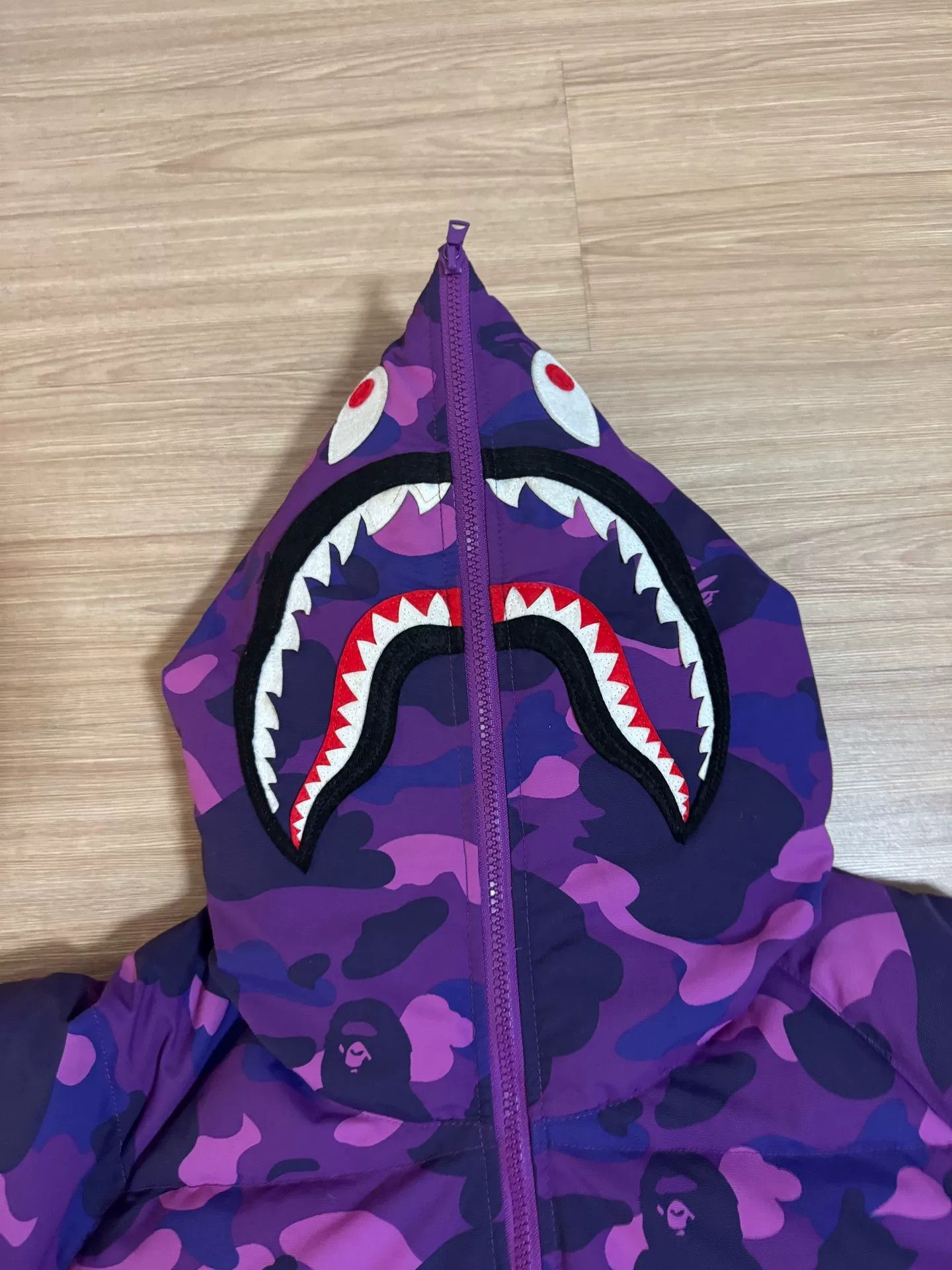 Bape Bape Shark Black Heavy Coat XL Men Size US XL / EU 56 / 4 - 3 Thumbnail