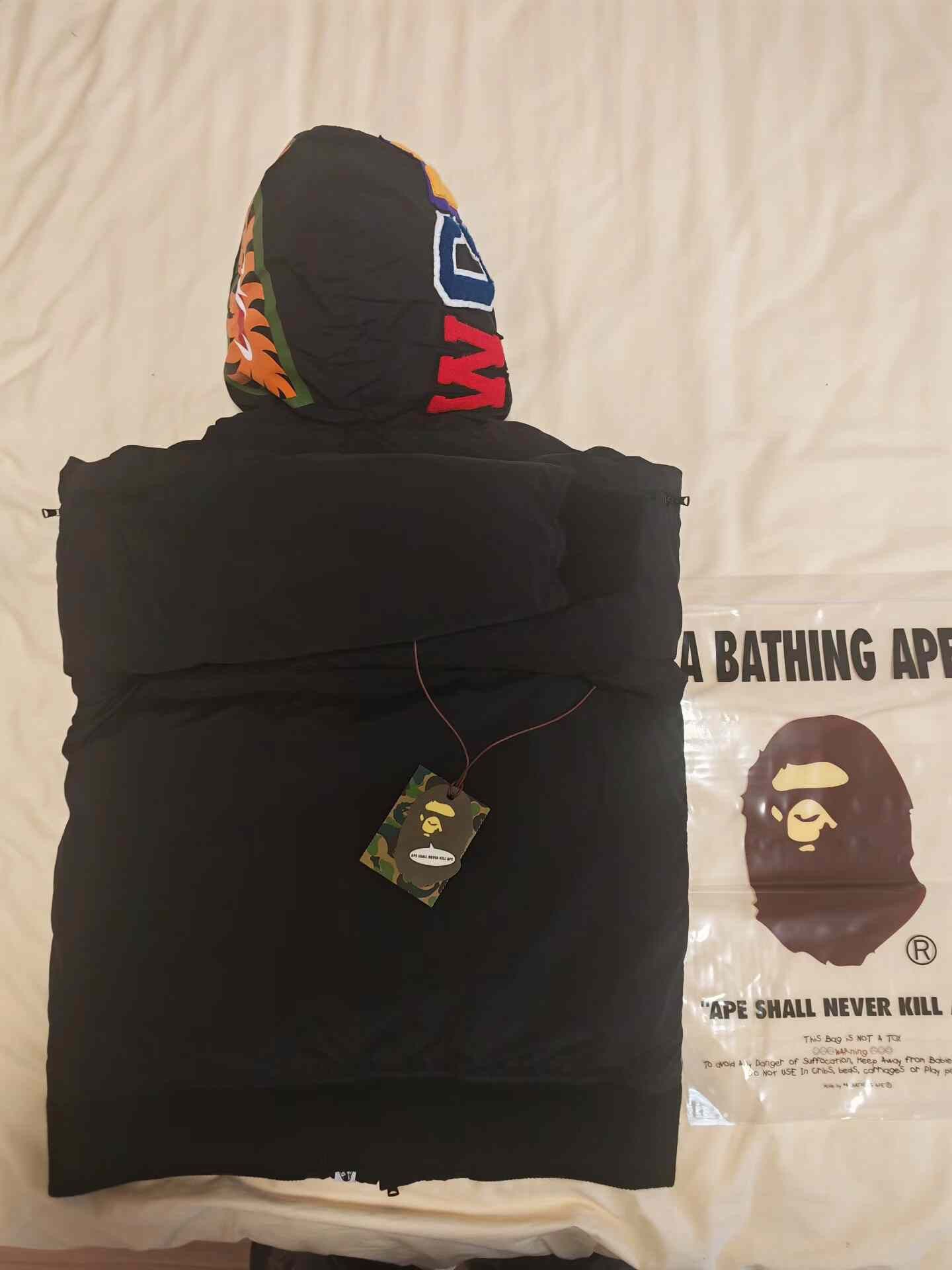 Bape Bape Black Heavy Coat M Men Size US M / EU 48-50 / 2 - 2 Thumbnail