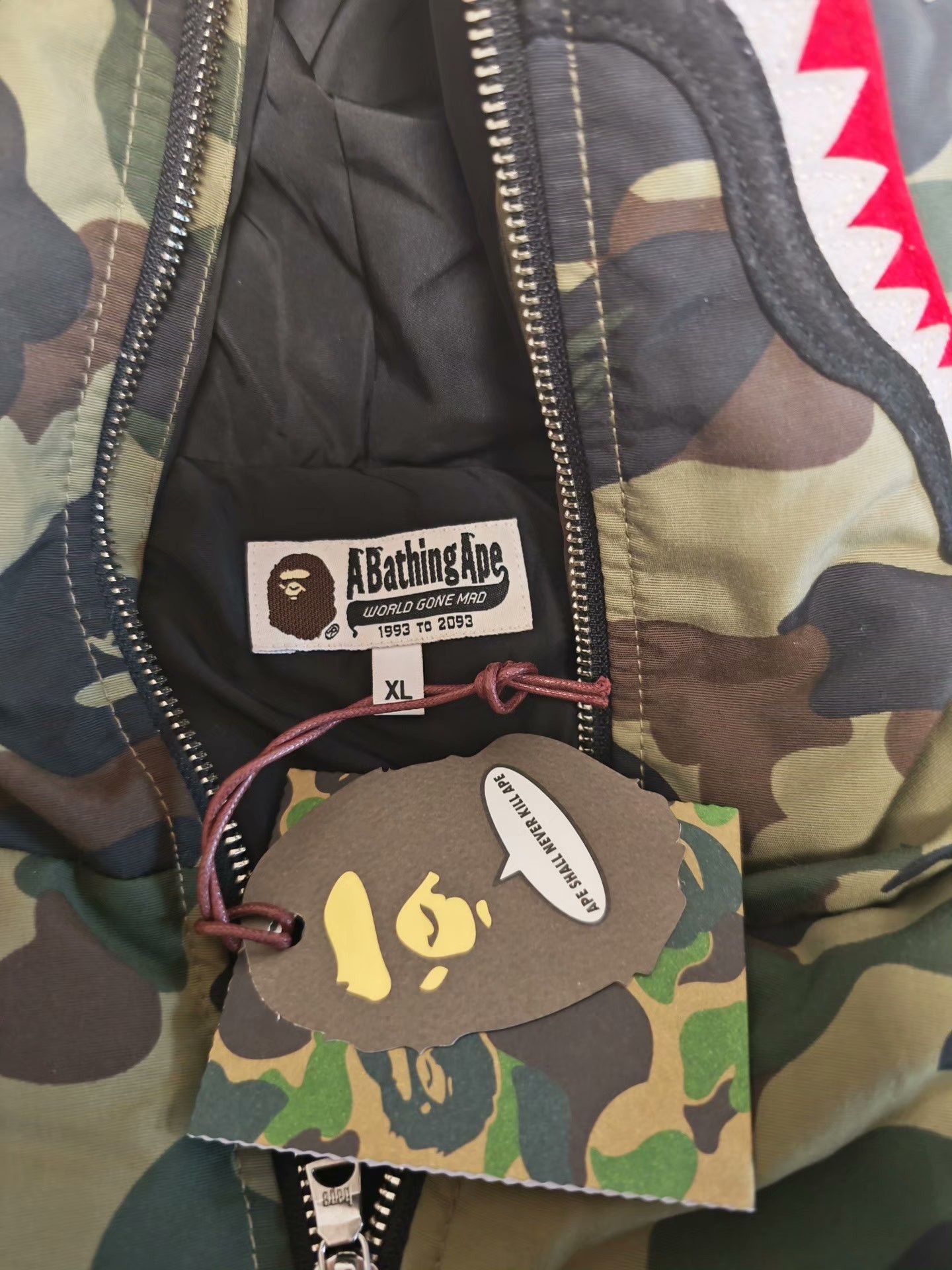 Bape Bape Green Heavy Coat XL Men Size US XL / EU 56 / 4 - 4 Thumbnail
