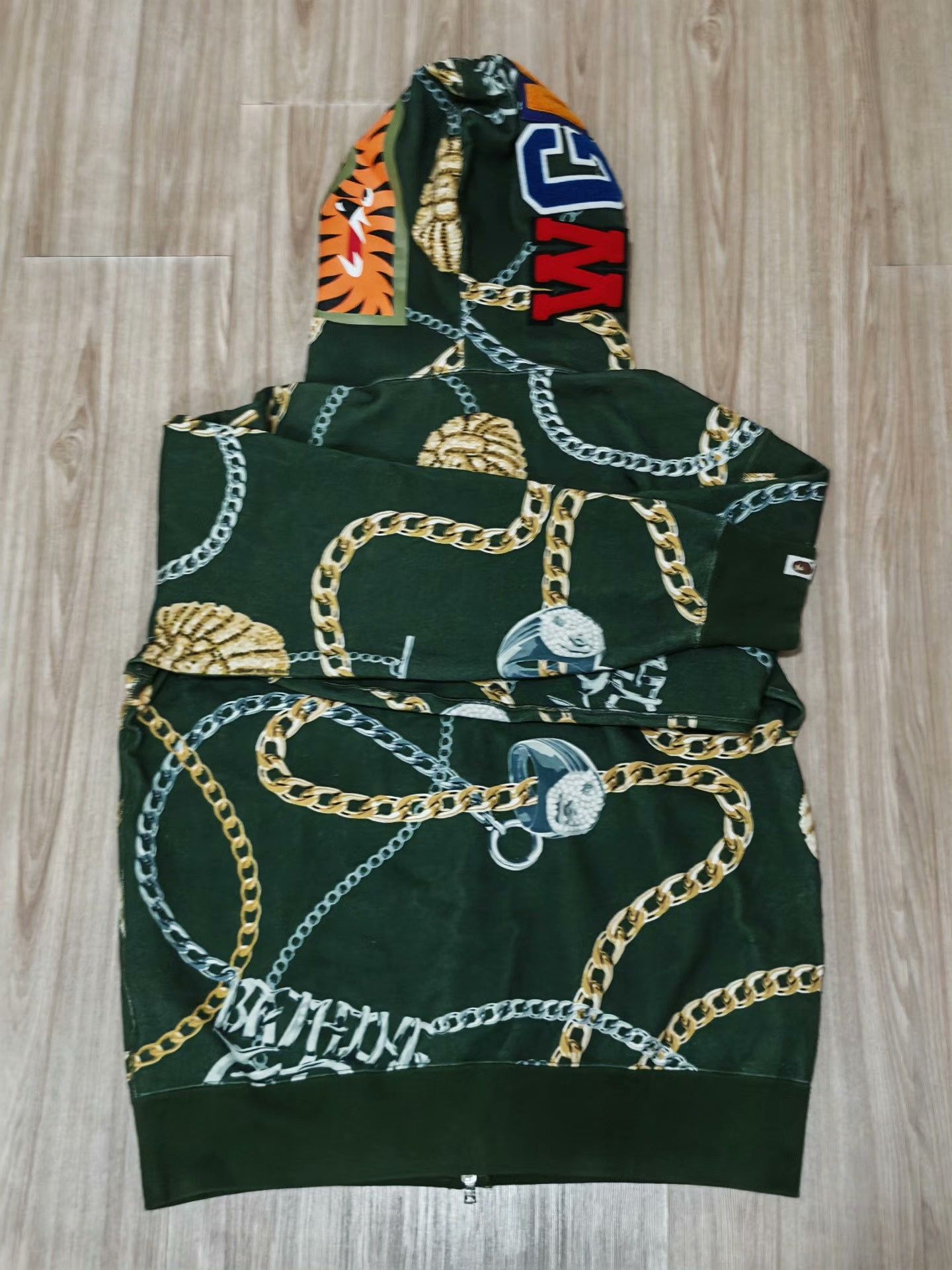 Bape Bape Shark Black Light Jacket XL Men Size ONE SIZE - 2 Thumbnail