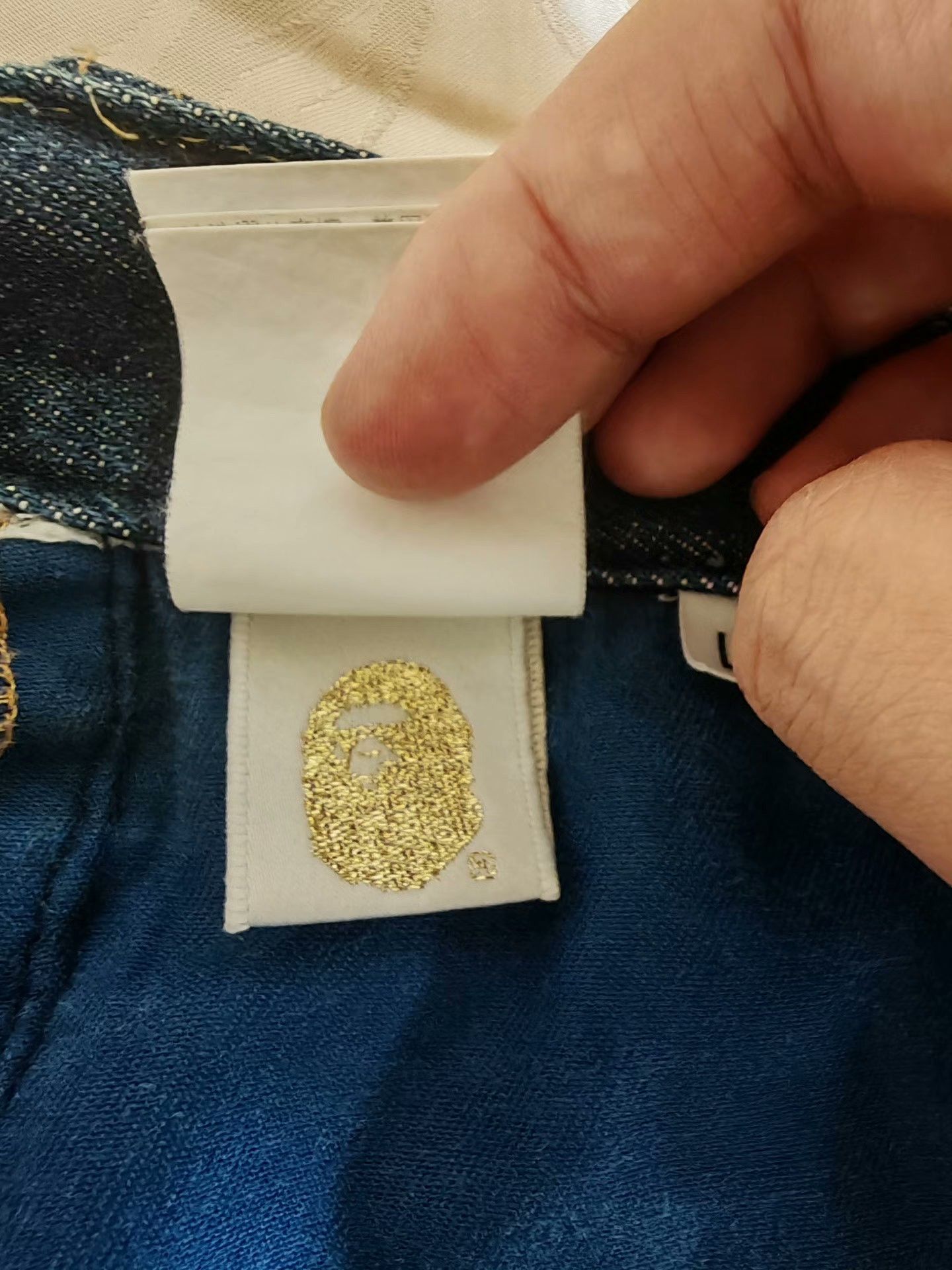 Bape Bape Limited Embroidered Denim Jeans L Men Size US 34 / EU 50 - 5 Thumbnail