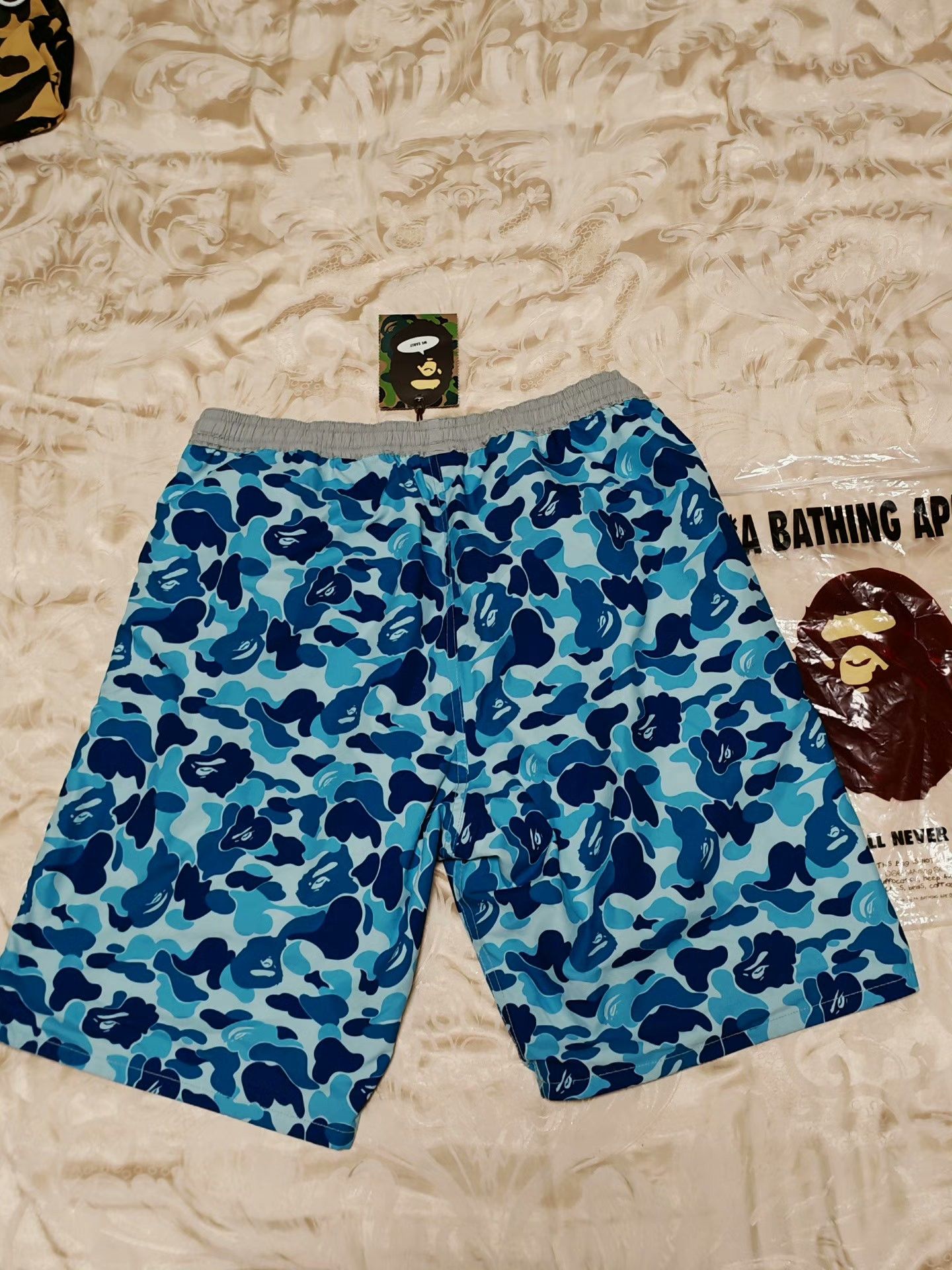 Bape Bape Blue Shorts XL Men Size US 36 / EU 52 - 2 Thumbnail