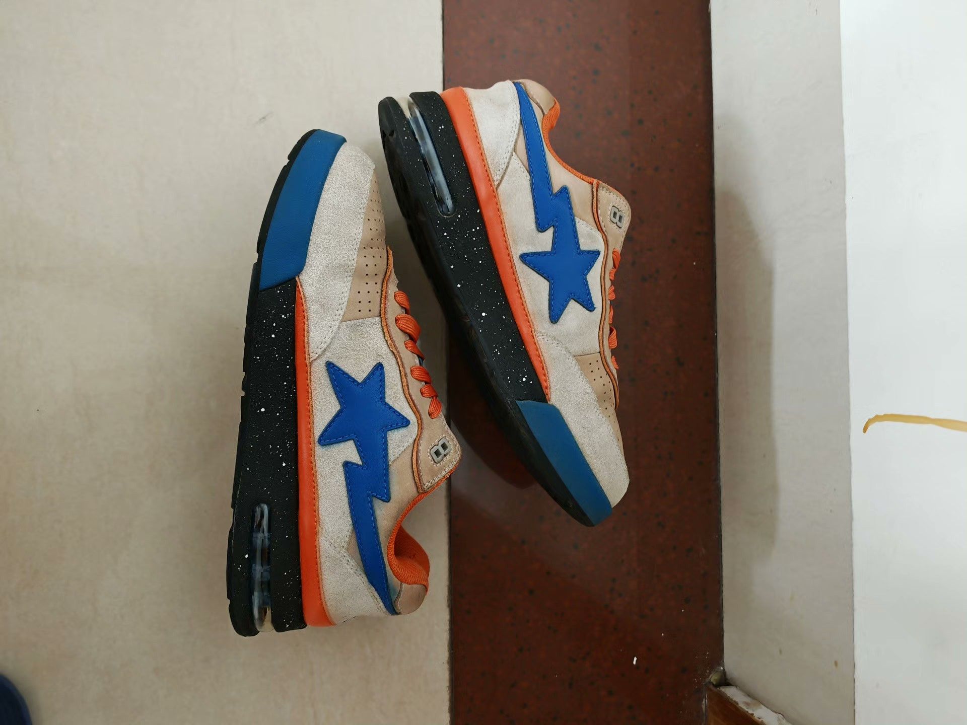 Bape Bape Blue Lowtop Sneakers 8.5 Men Size US 8.5 / EU 41-42 - 6 Thumbnail