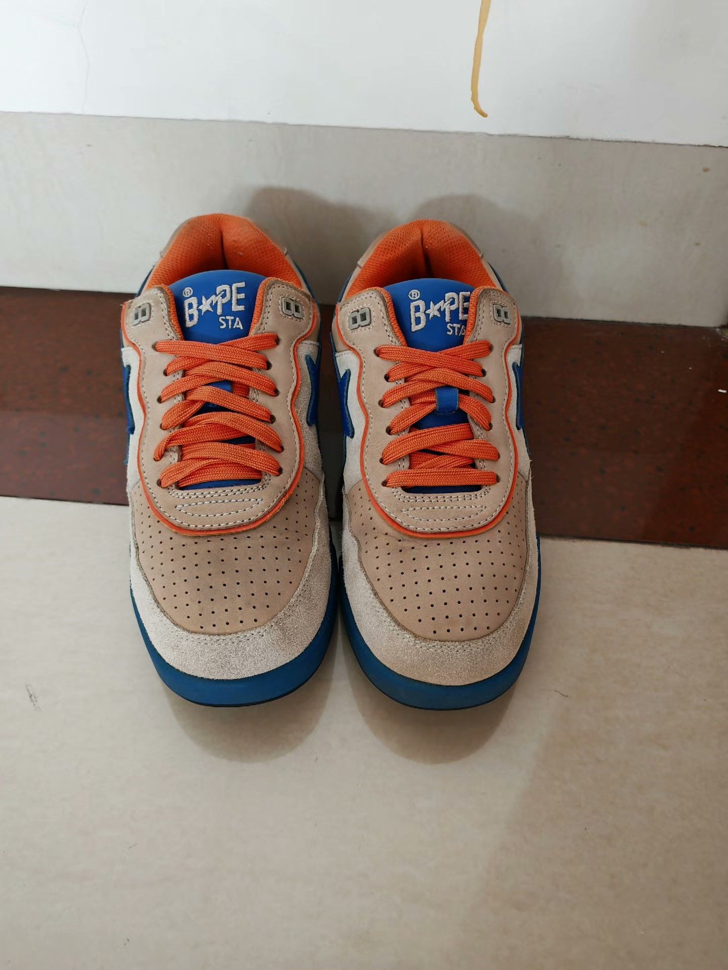 Bape Bape Blue Lowtop Sneakers 8.5 Men Size US 8.5 / EU 41-42 - 2 Thumbnail