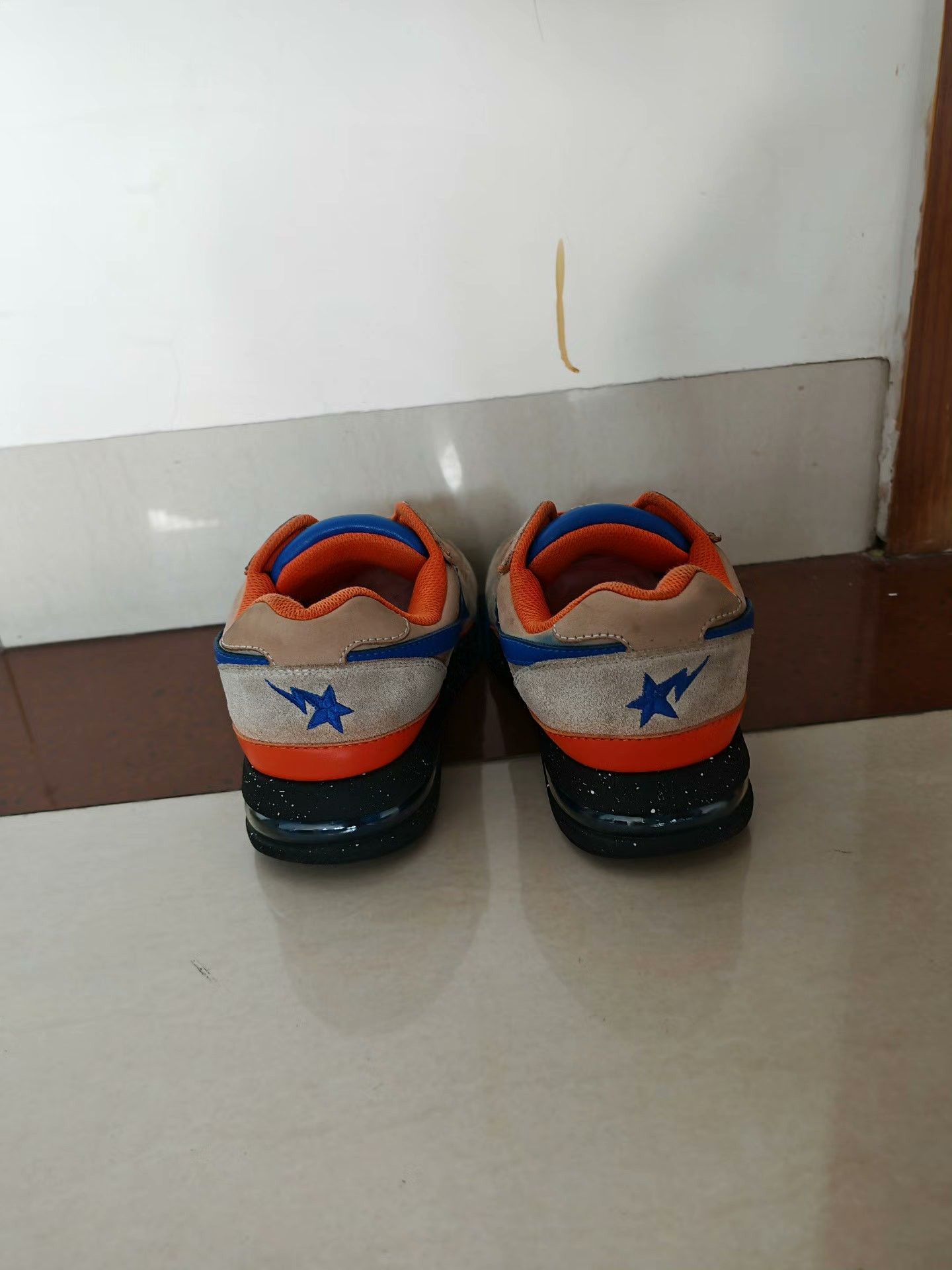 Bape Bape Blue Lowtop Sneakers 8.5 Men Size US 8.5 / EU 41-42 - 4 Thumbnail