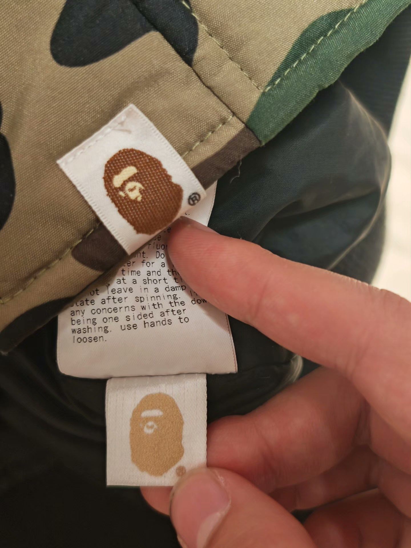 Bape Bape Green Heavy Coat L Men Size US L / EU 52-54 / 3 - 6 Thumbnail