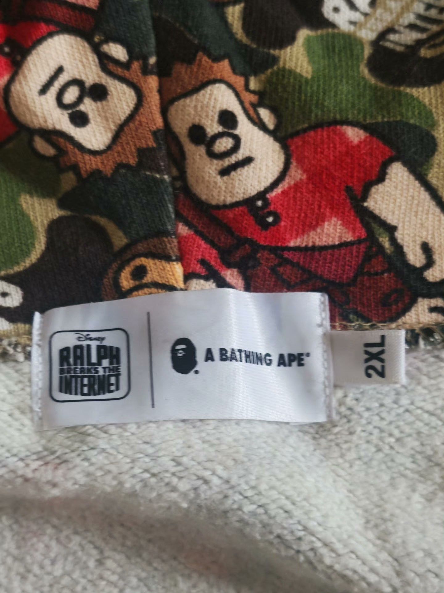 Bape Bape Collab Black Hoodie 2XL Men Size US XS / EU 42 / 0 - 9 Thumbnail