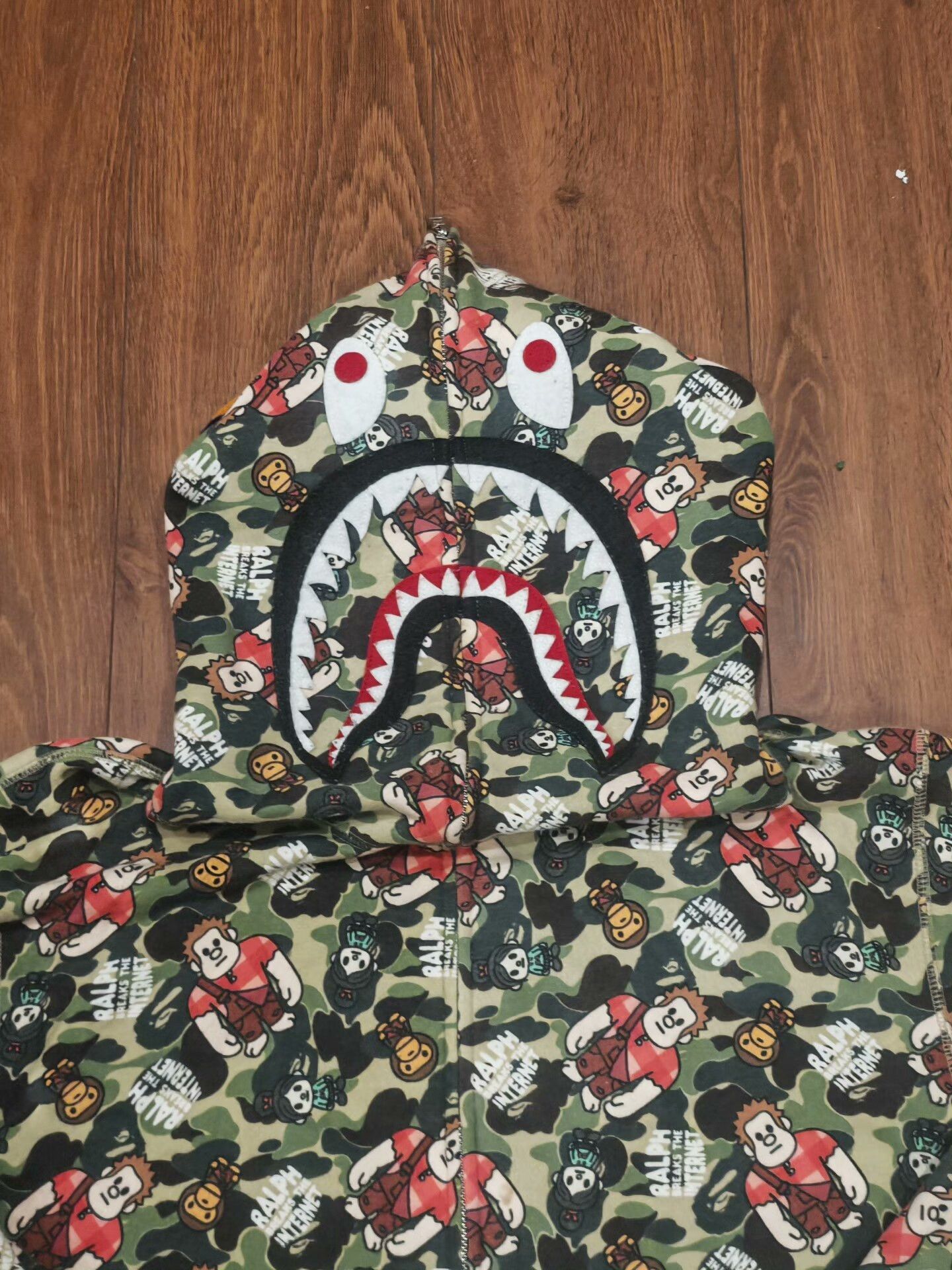 Bape Bape Collab Black Hoodie 2XL Men Size US XS / EU 42 / 0 - 5 Thumbnail