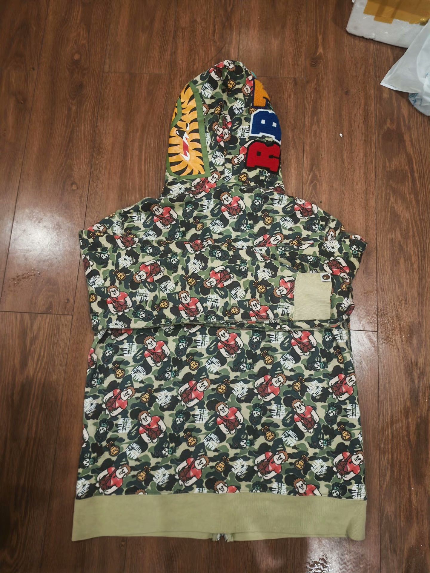 Bape Bape Collab Black Hoodie 2XL Men Size US XS / EU 42 / 0 - 2 Thumbnail