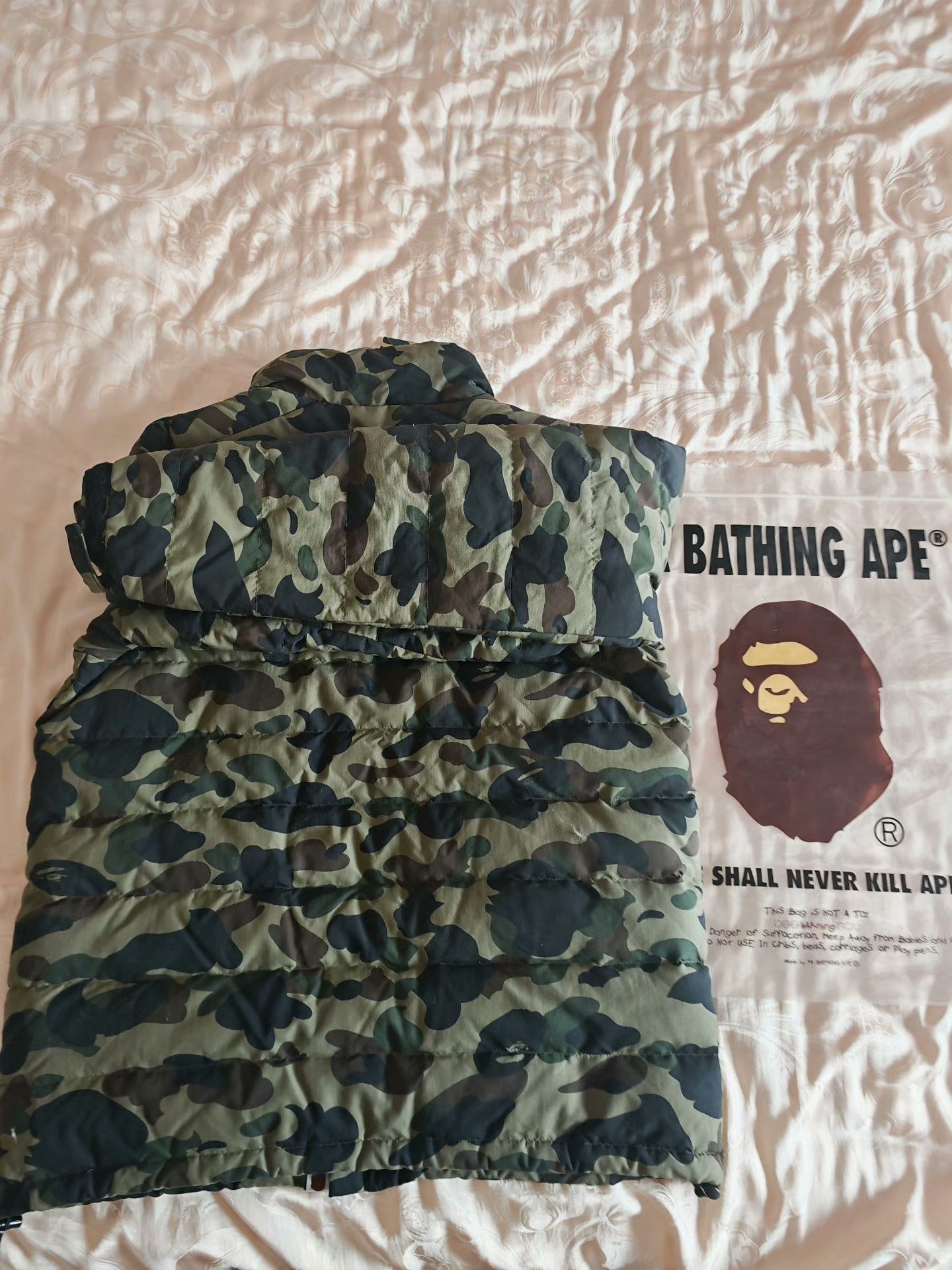 Bape Bape Green Heavy Coat L Men Size US L / EU 52-54 / 3 - 2 Thumbnail