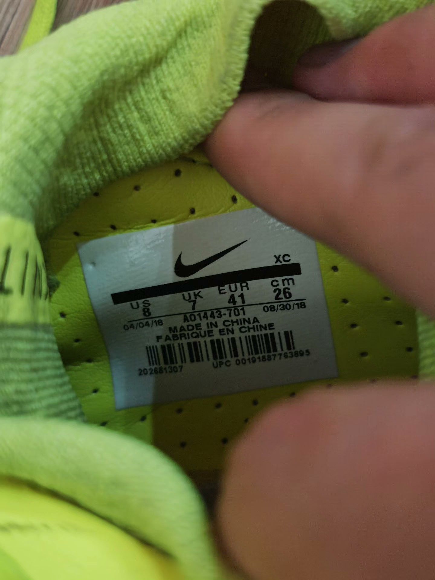 Nike Nike Football Hoodie 41 Men Size US M / EU 48-50 / 2 - 7 Thumbnail
