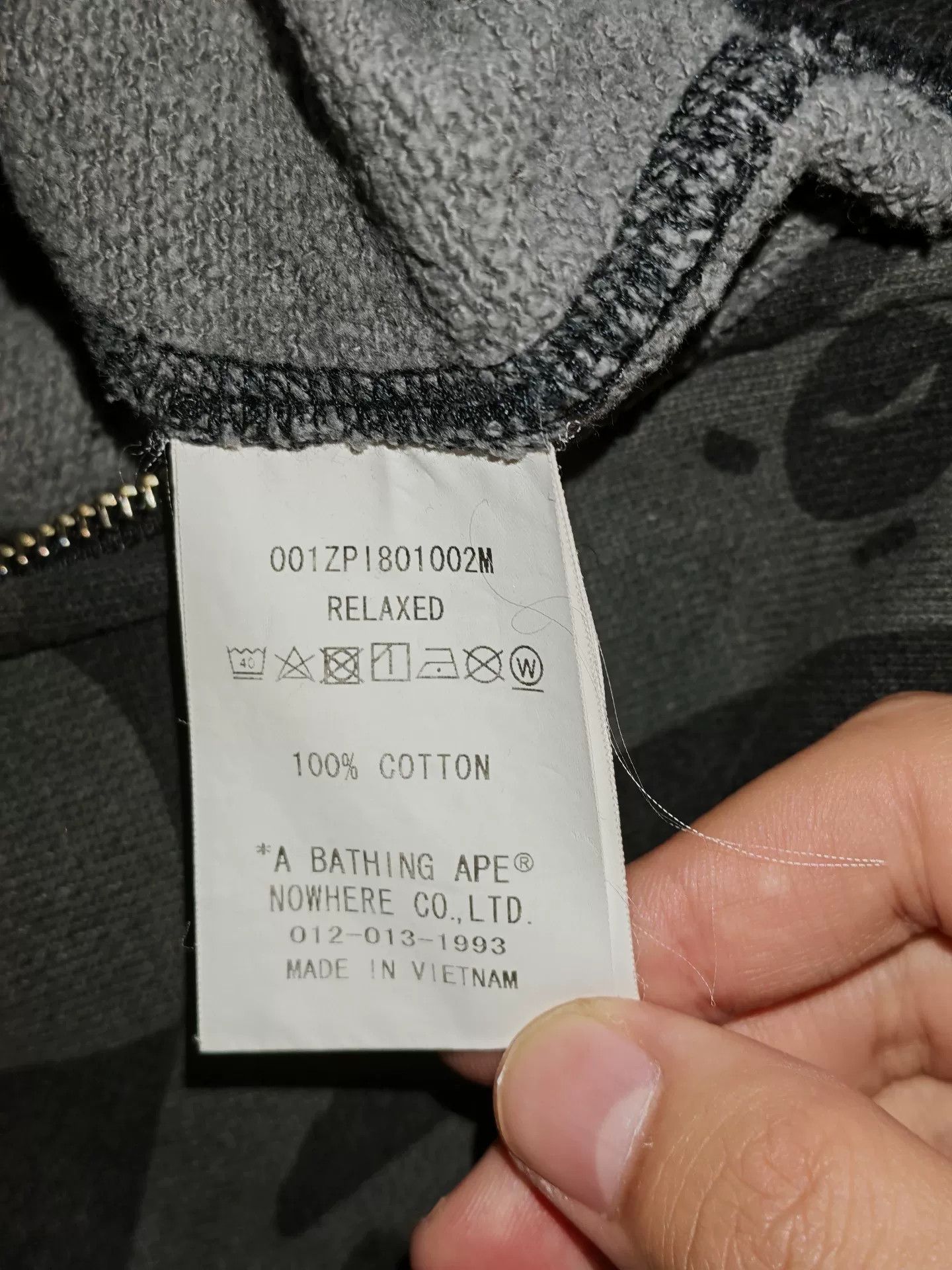 Bape Bape Black Hoodie L Men Size US L / EU 52-54 / 3 - 7 Thumbnail