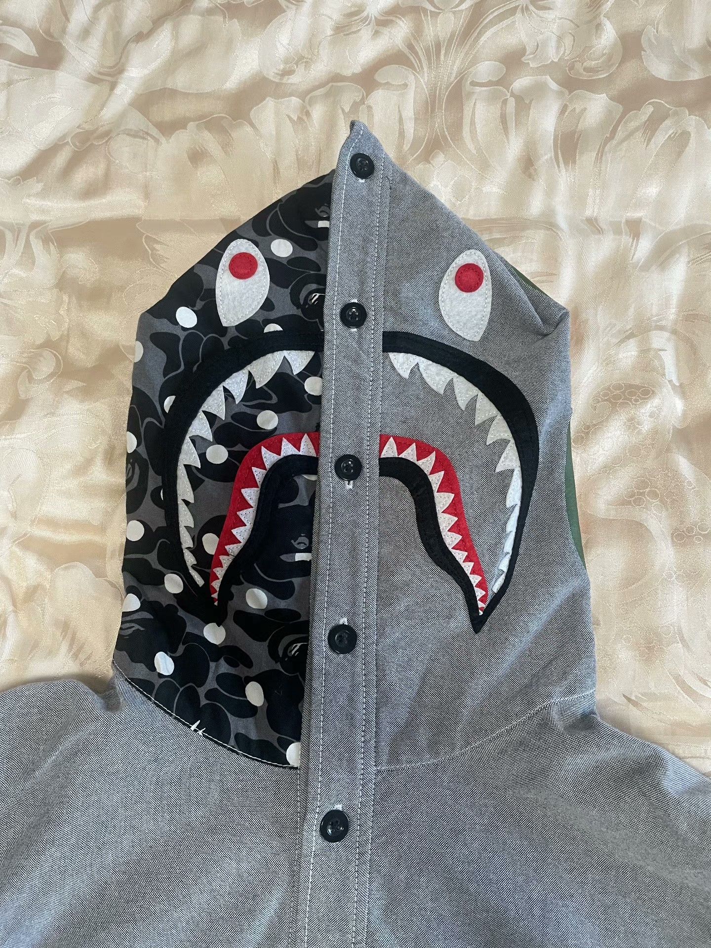 Bape Bape Gray Light Jacket M Men Size US M / EU 48-50 / 2 - 4 Thumbnail